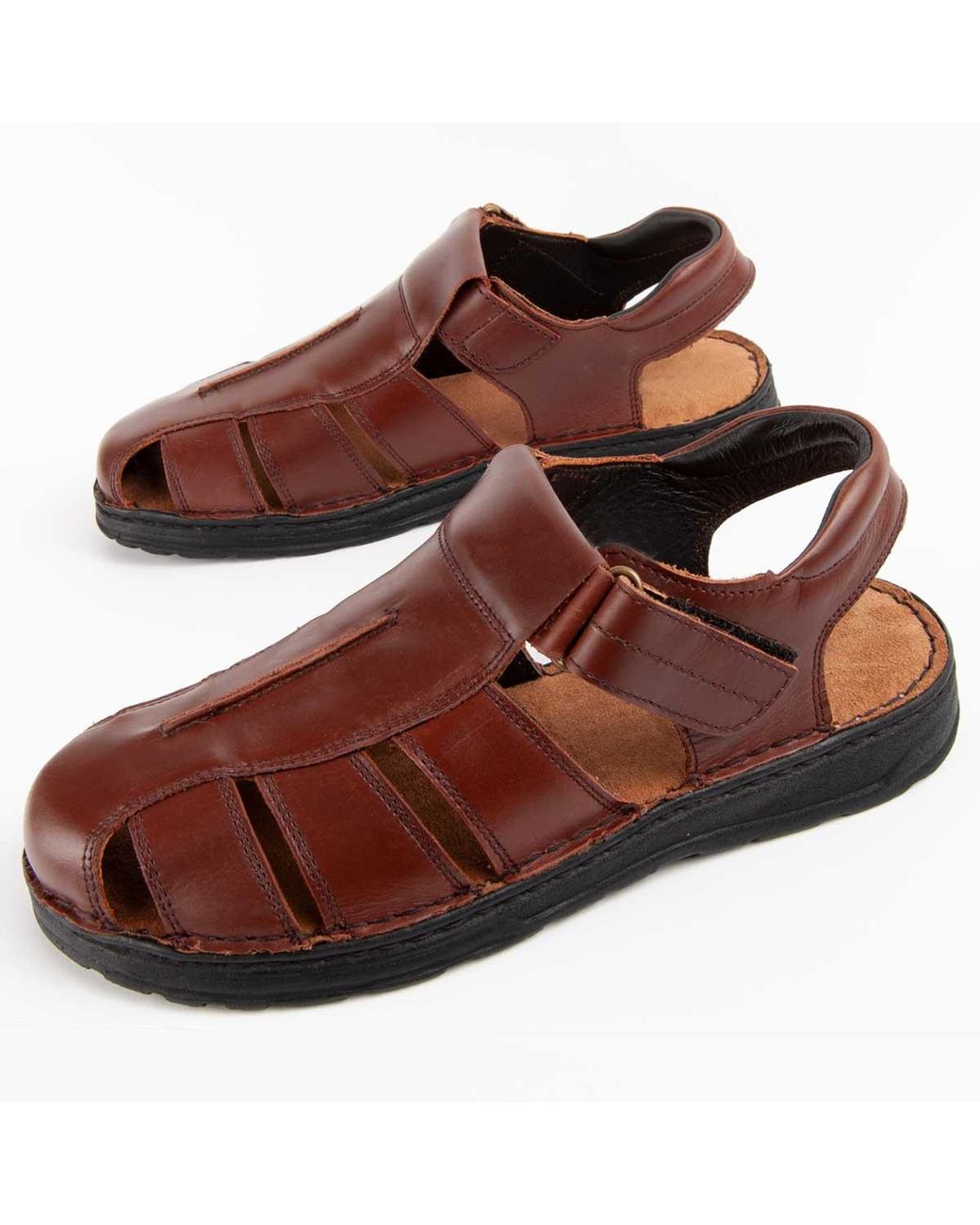 Purapiel Brown Sandal Beira6 Leather for men