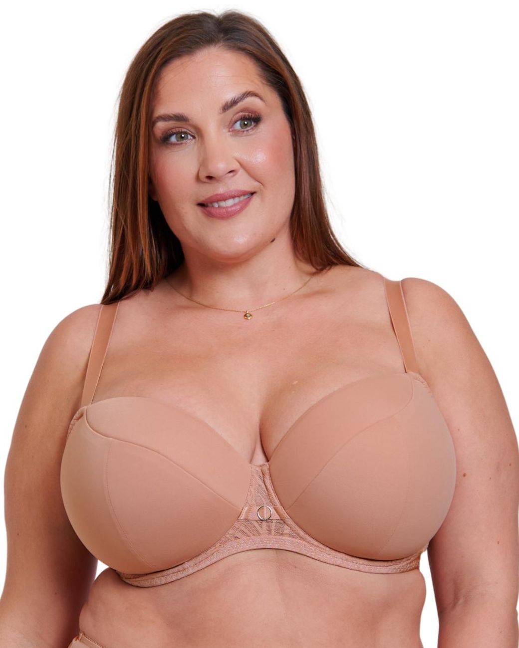 Curvy Kate Brown Ck044106 Daze Padded T Shirt Balcony Bra