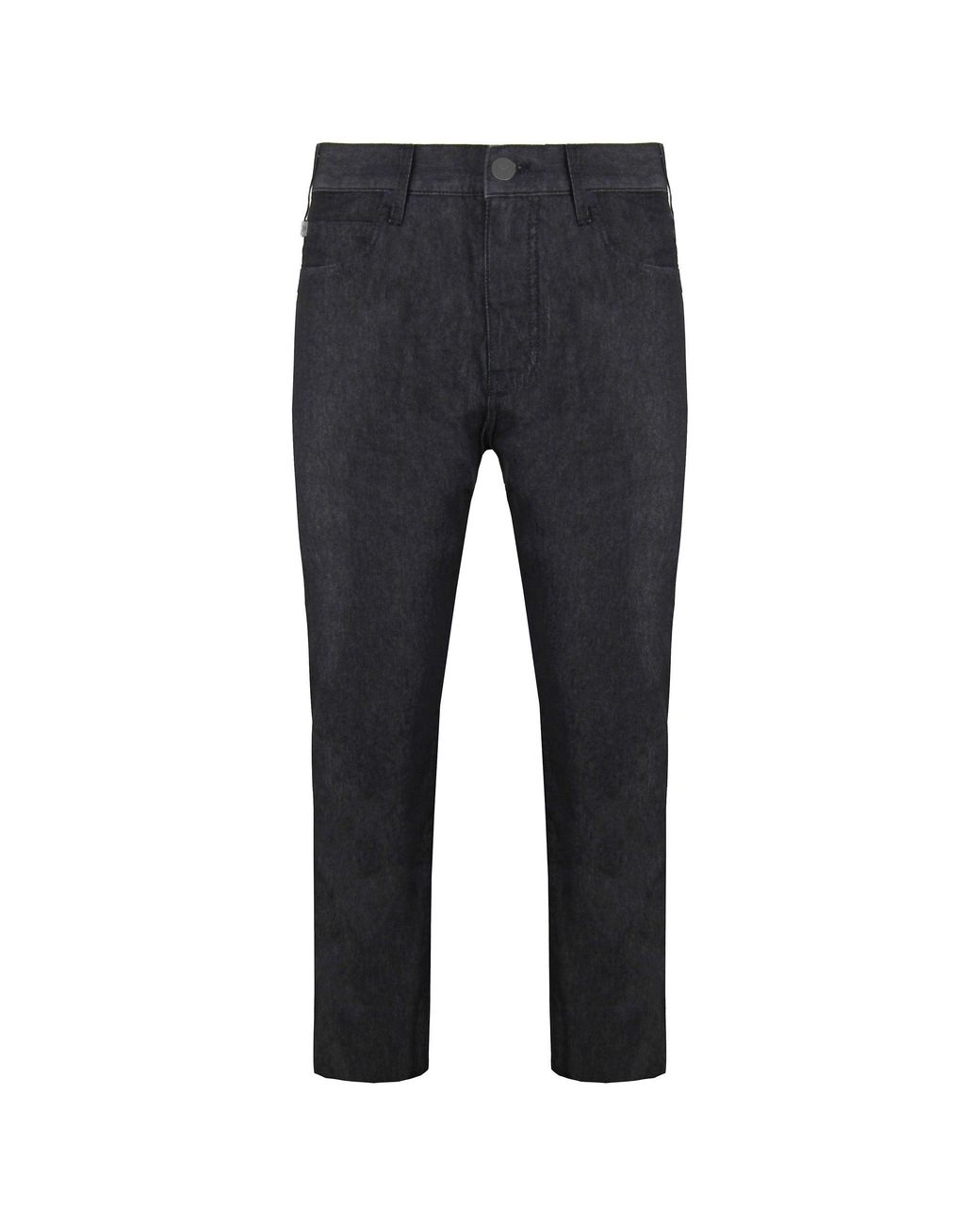 Emporio Armani Blue Washed Jeans Cotton for men