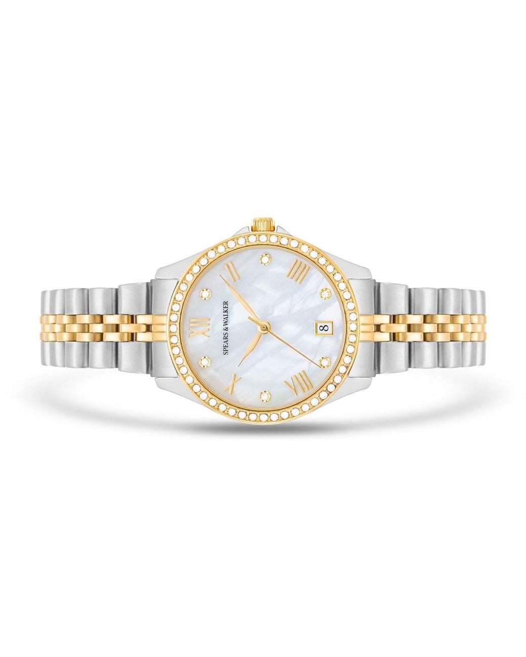Spears & Walker Metallic Damen Stainless Steel Watch Approx. 32.0 Mm