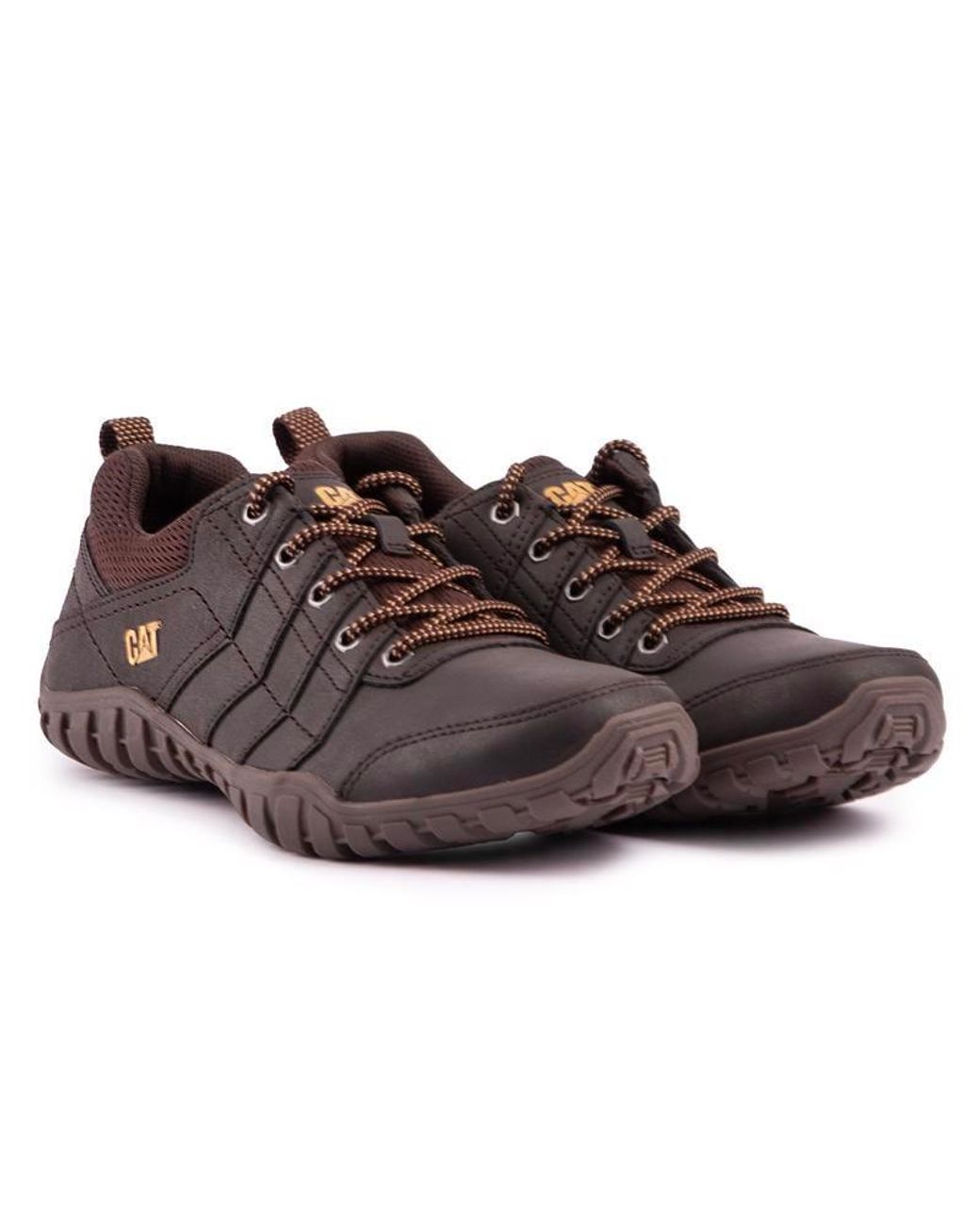Caterpillar Brown Instruct Trainers for men