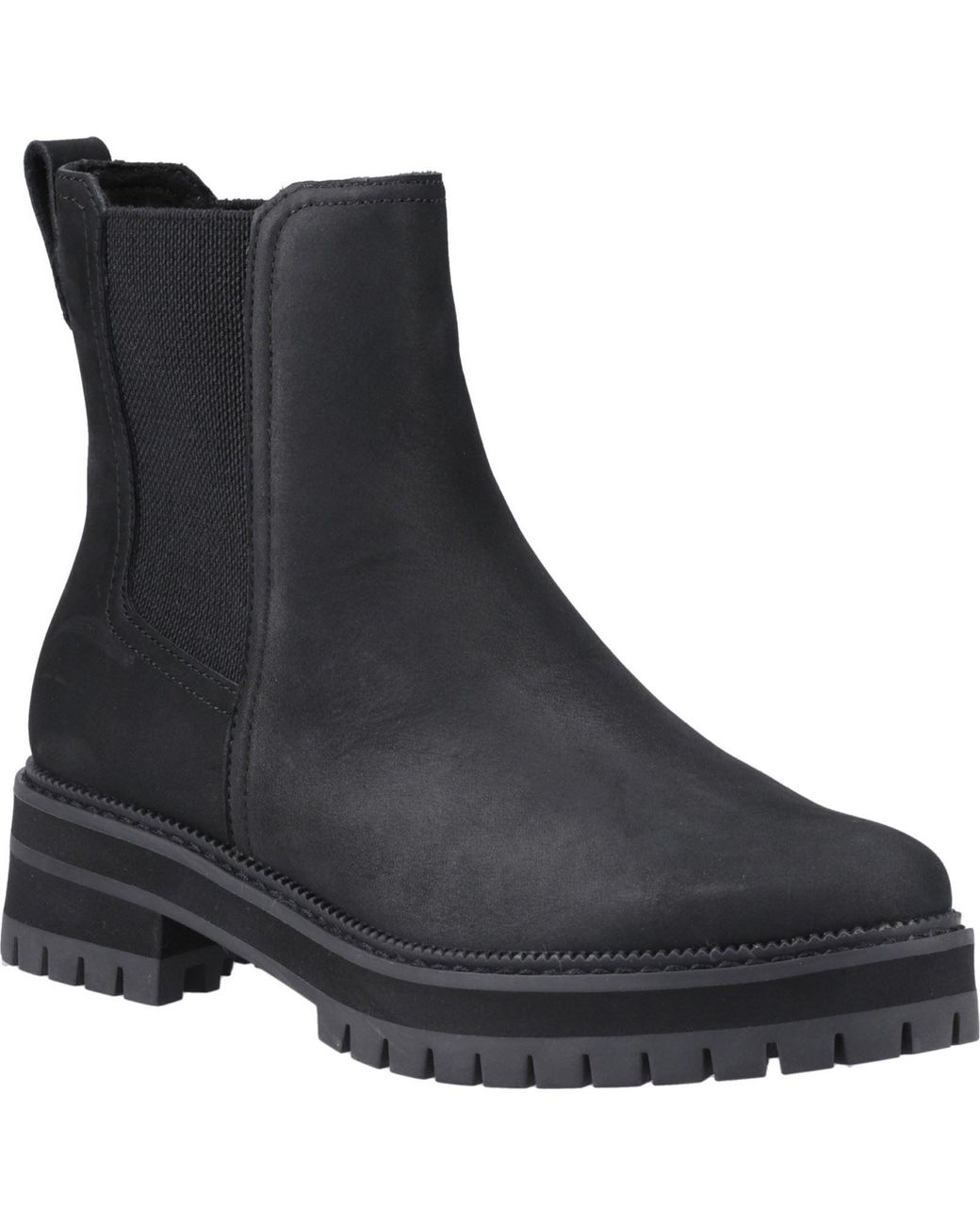 TOMS Black Bennet Leather Boots Material_Leather1