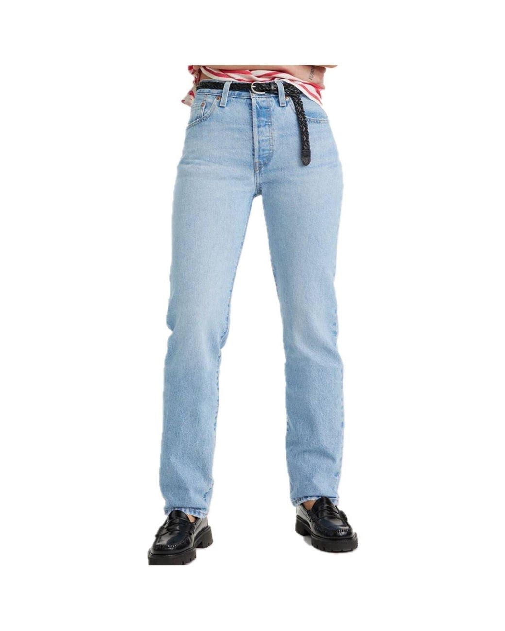 Levi's Blue Levi's 501 Jeans Wmns