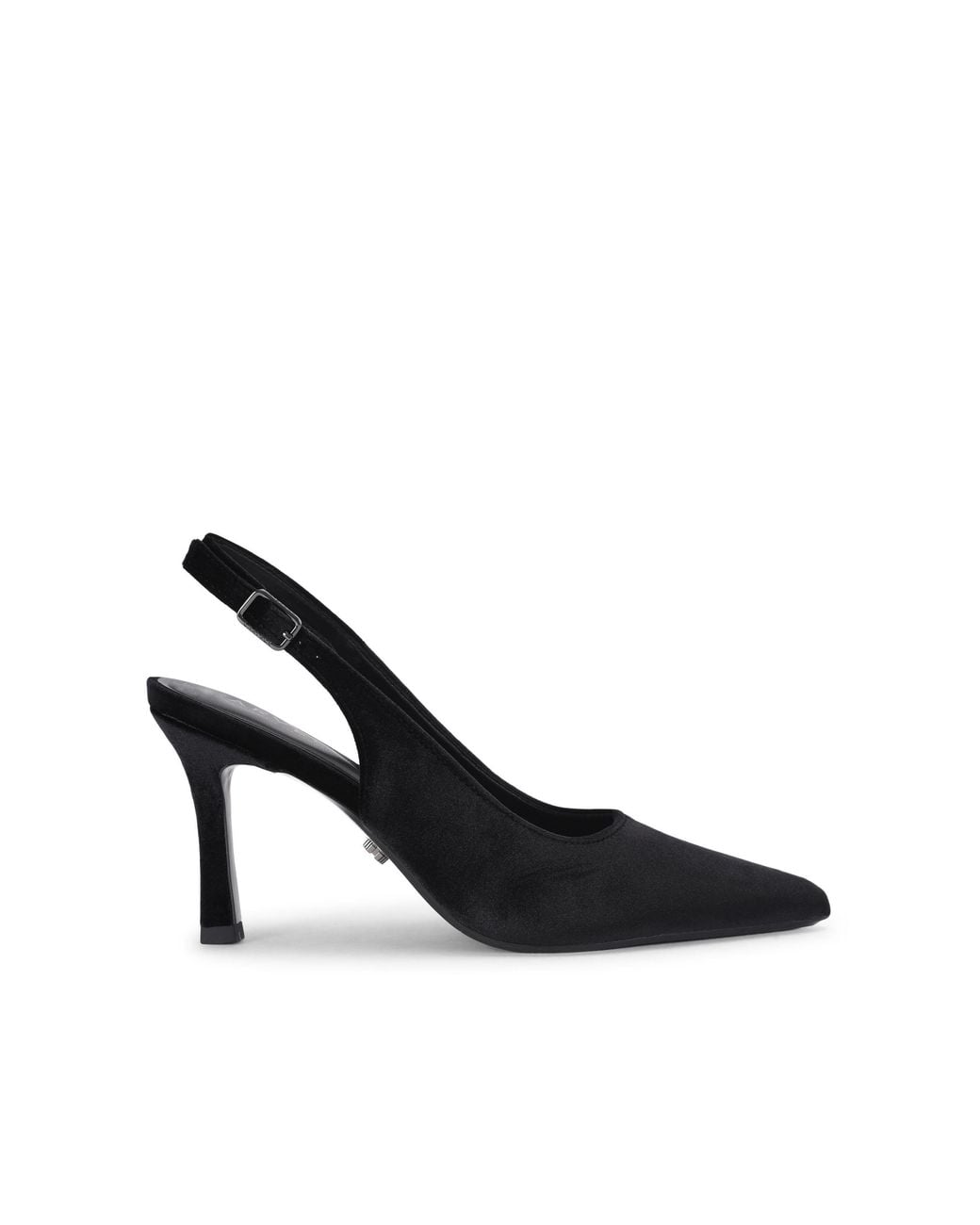 Carvela Kurt Geiger Black Velvet Corletta Sling Court Heels