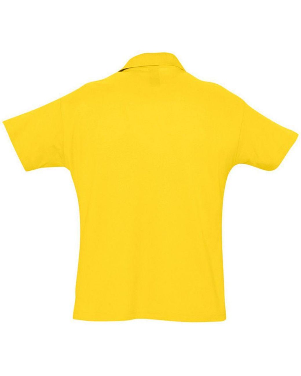 Sol's Yellow Summer Ii Pique Short Sleeve Polo Shirt Cotton for men
