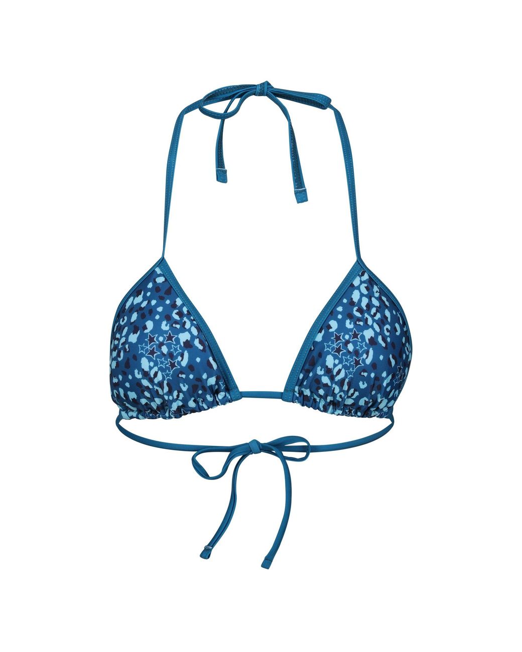 Regatta Blue Ladies Aceana Animal Print Bikini Top (Celestial)