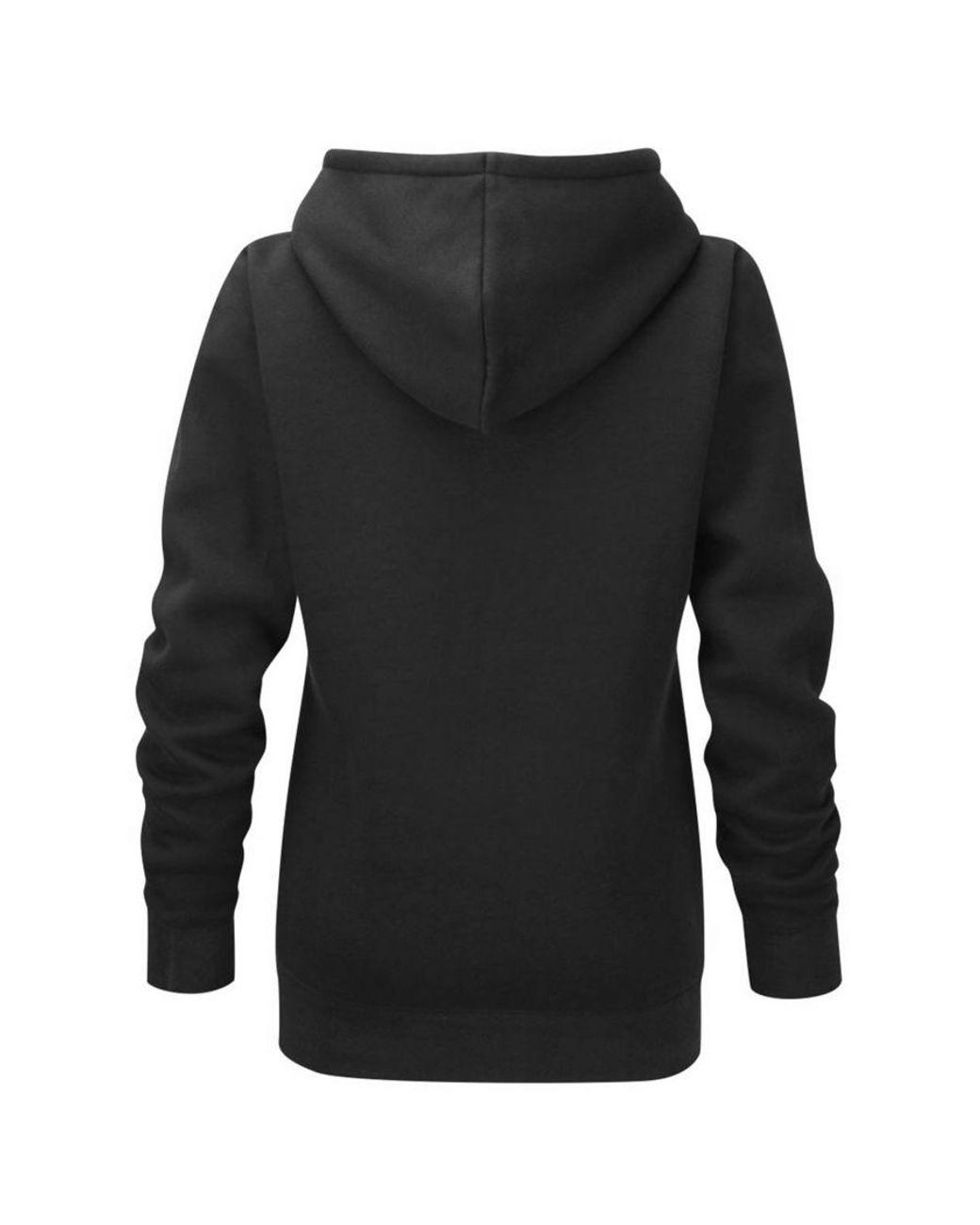 Russell Black Ladies Authentic Hoodie