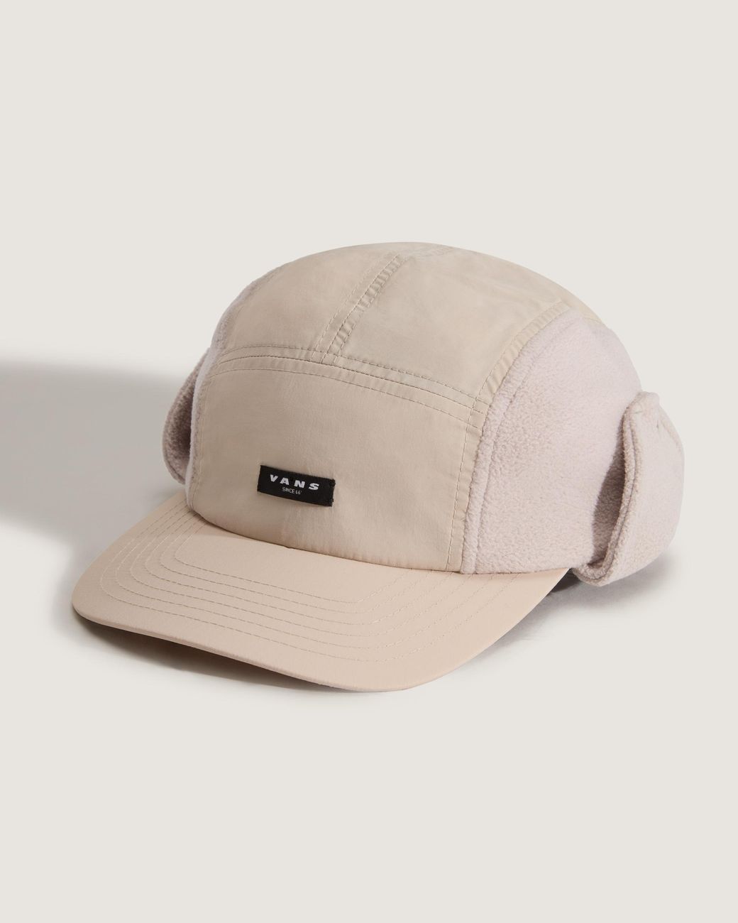Vans Natural 66 Earflap Tall Camper Hat