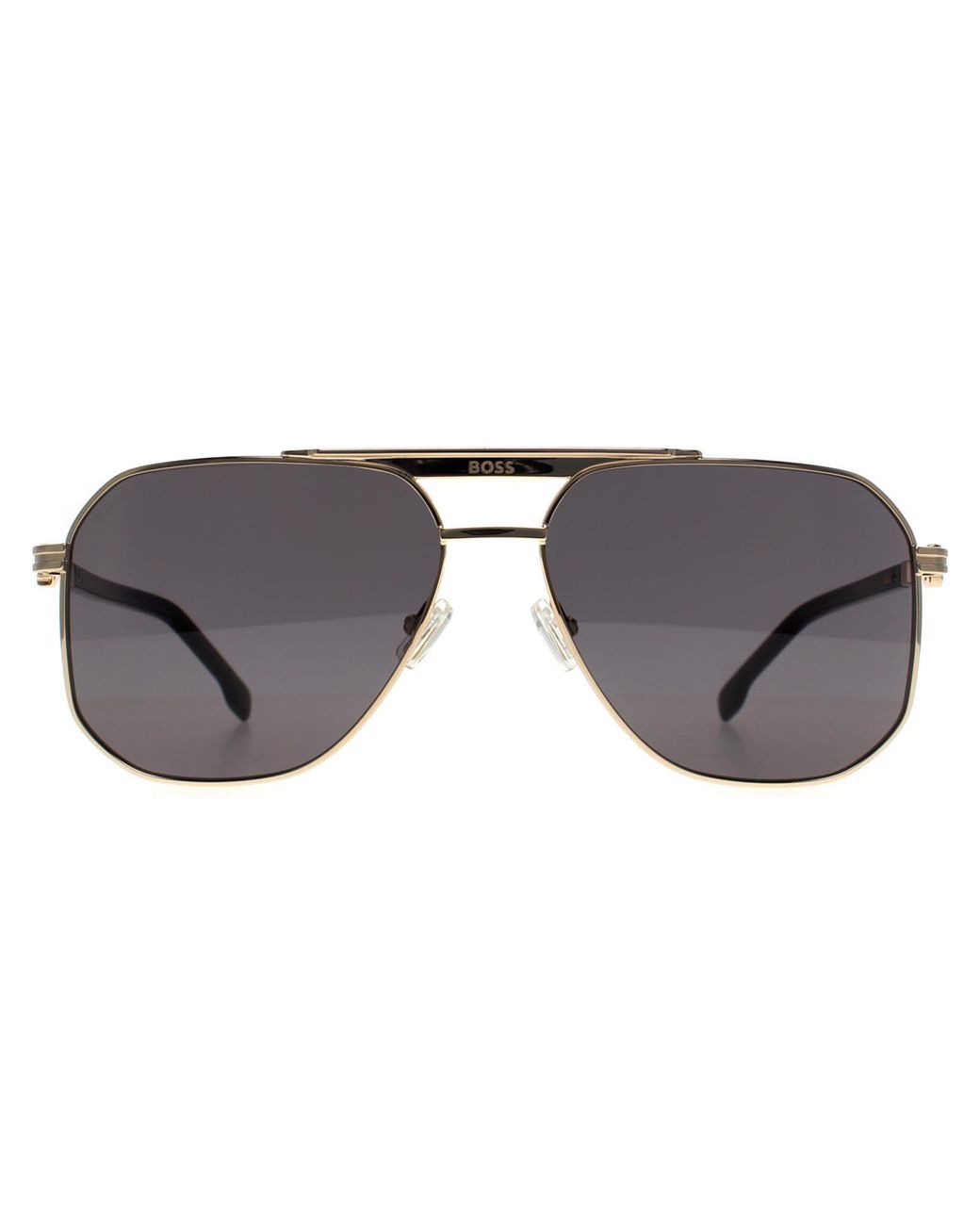 Boss Gray Aviator Anti Reflective 1743/S Metal for men