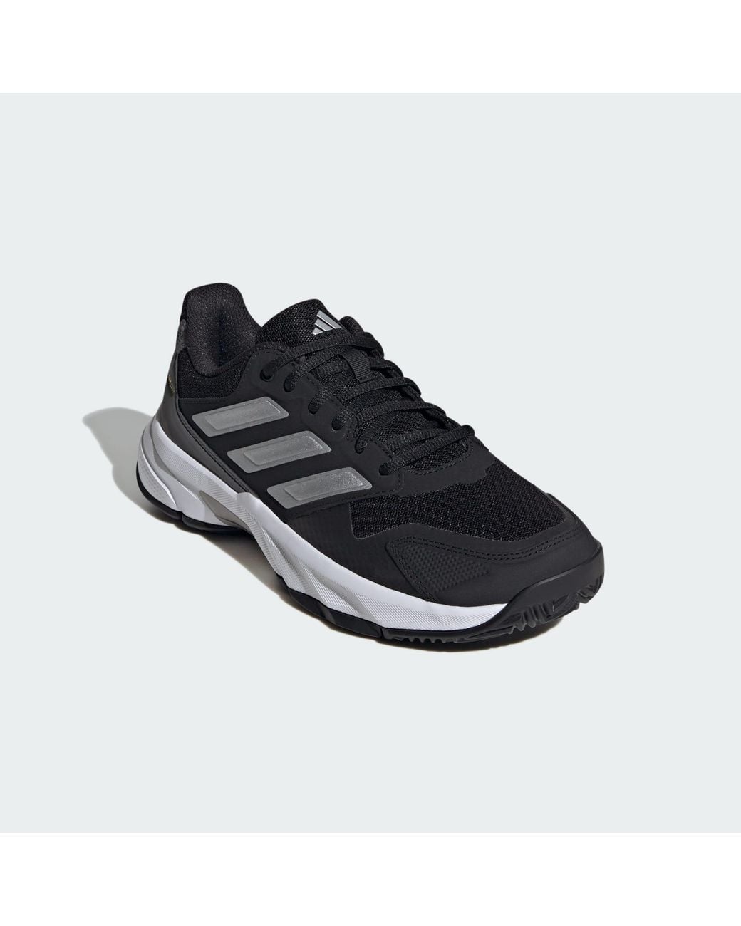 Adidas Originals Blue Courtjam Control 3 Tennis Shoes