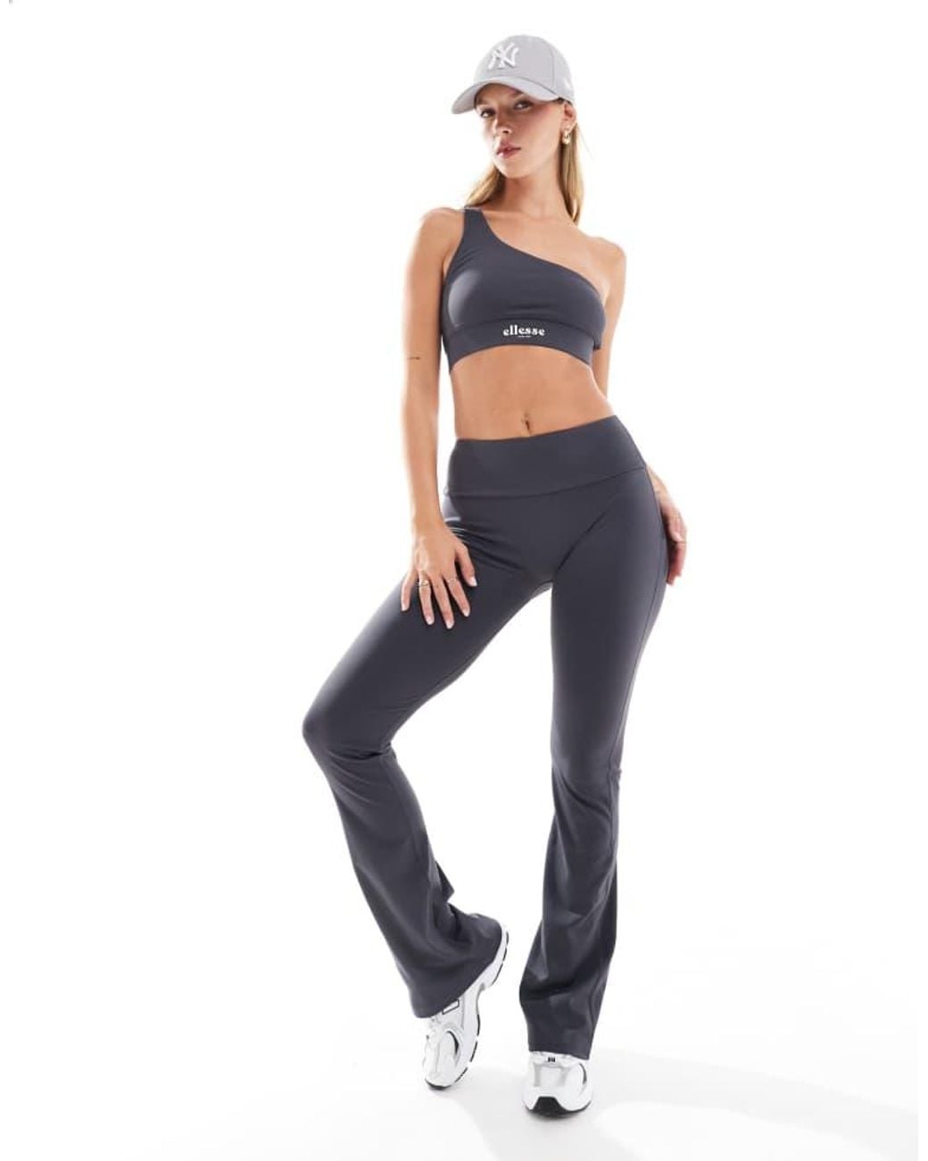 Ellesse Blue Balasana Crop Top