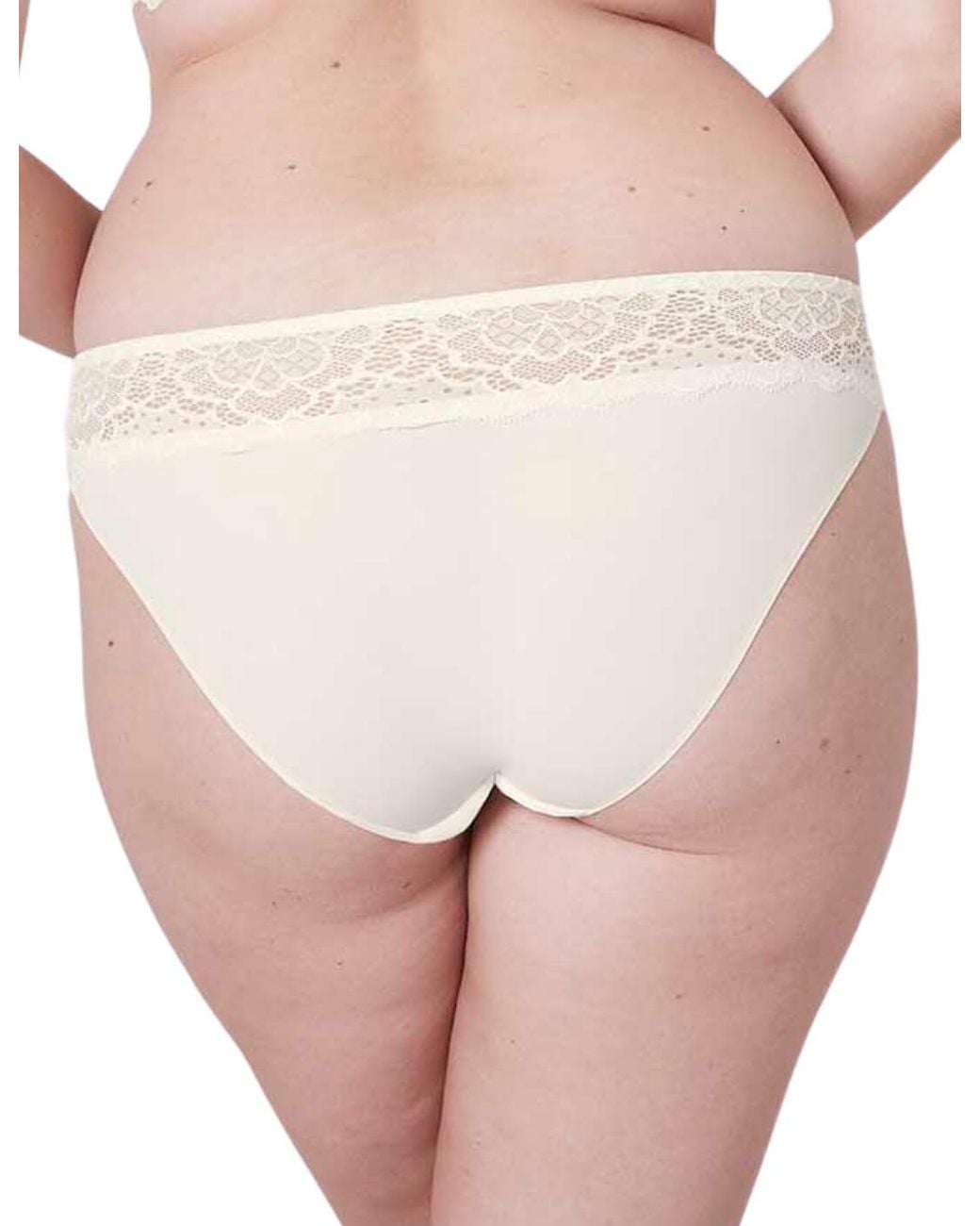 Simone Perele White 12A720 Caresse Brief