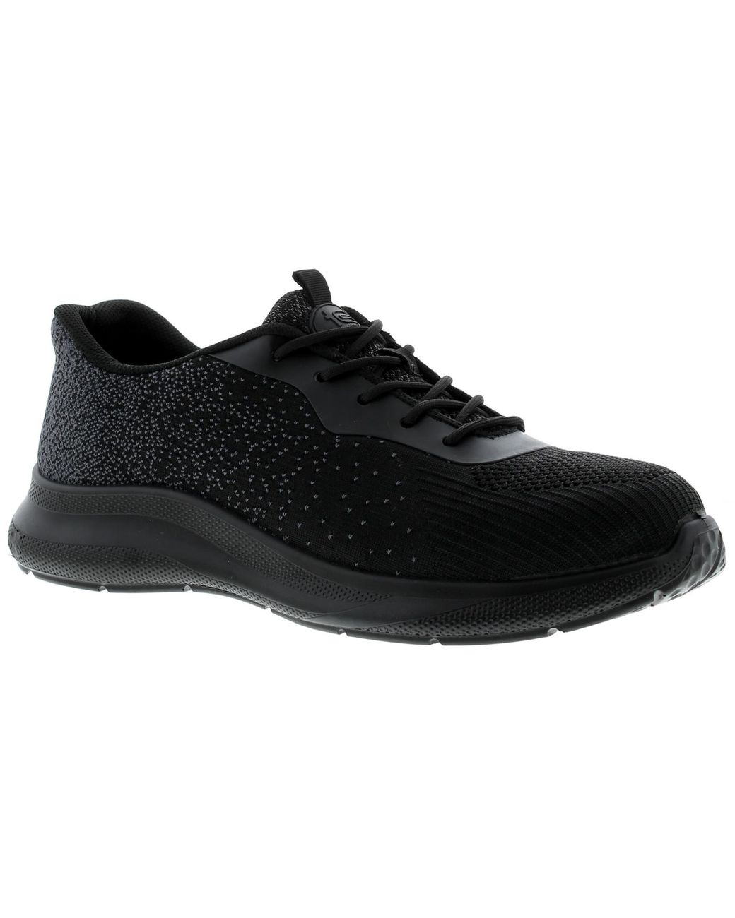 Tradesafe Black Safety Shoes Trainers Mason Textile for men