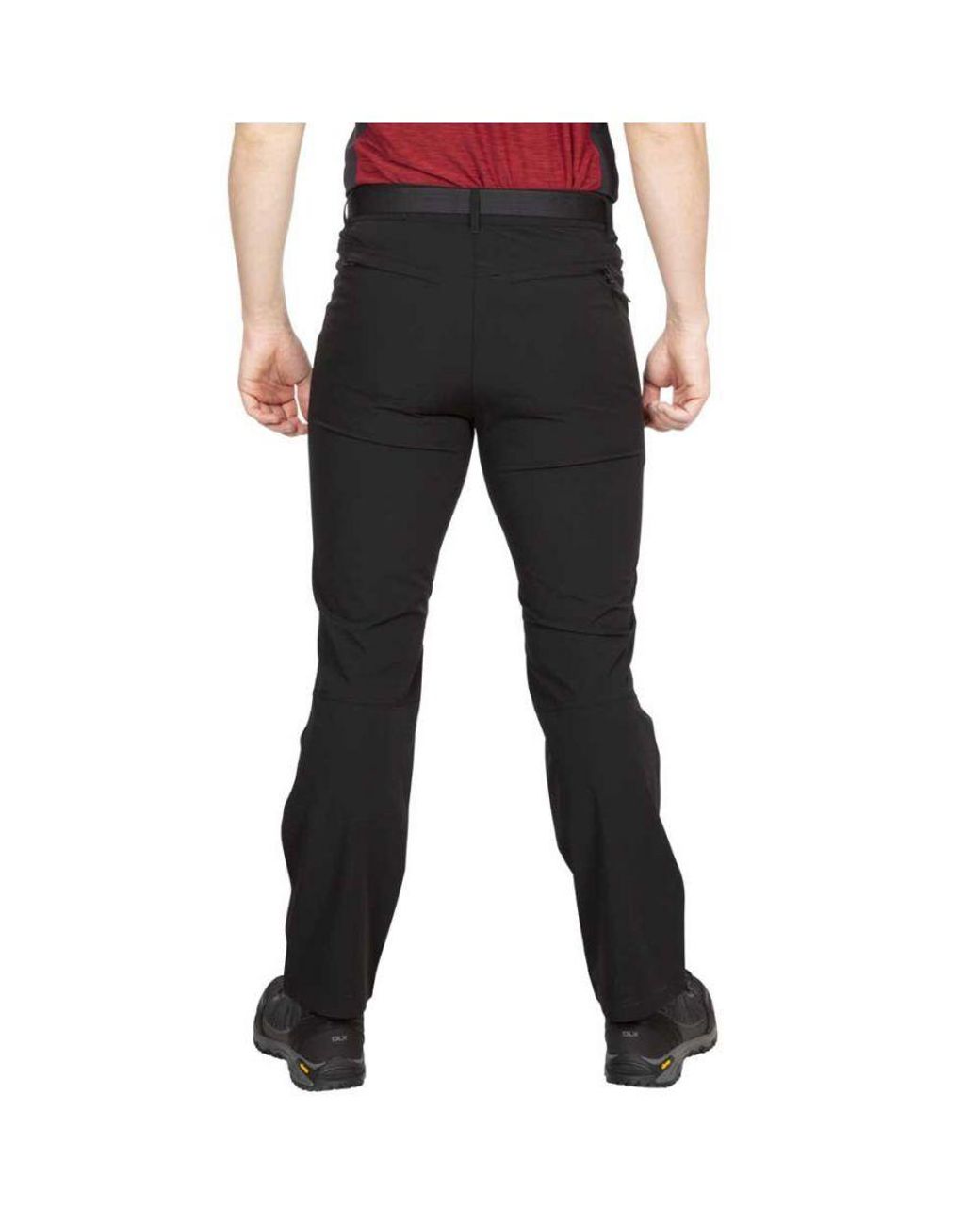 Trespass Black Hartley Trousers for men