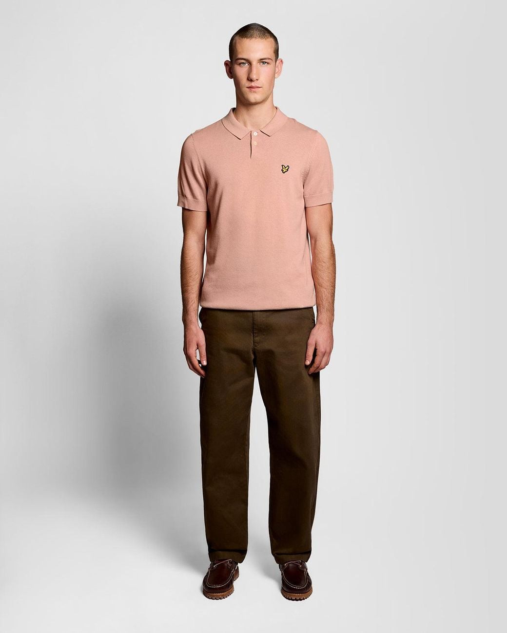 Lyle & Scott Multicolor Cotton Knitted Polo Shirt for men