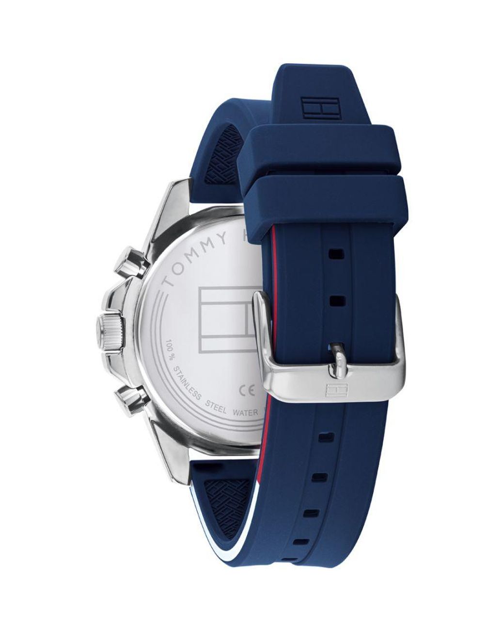 Tommy Hilfiger Blue Mason Watch 1791791 Rubber for men