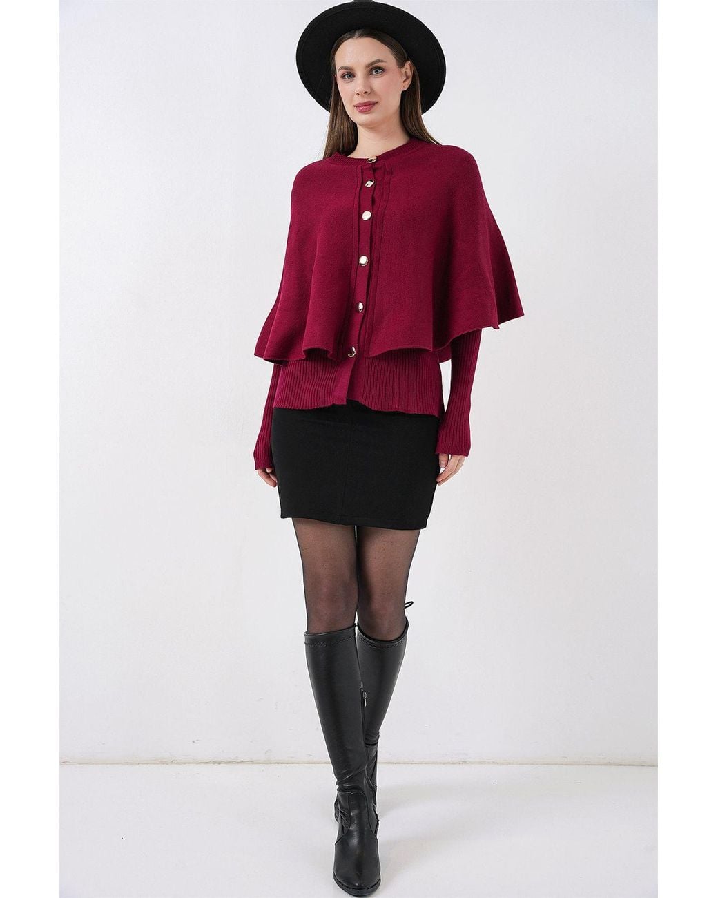 Bigdart Ribbed Textured Long Sleeve Button-Up Cardigan