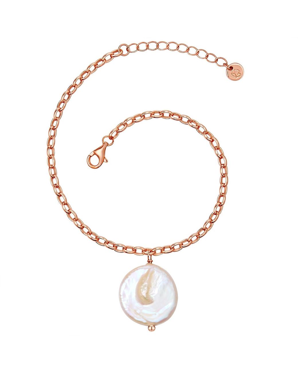 Glanzstücke München Metallic Bracelet Sterling Freshwater Cultured Pearl