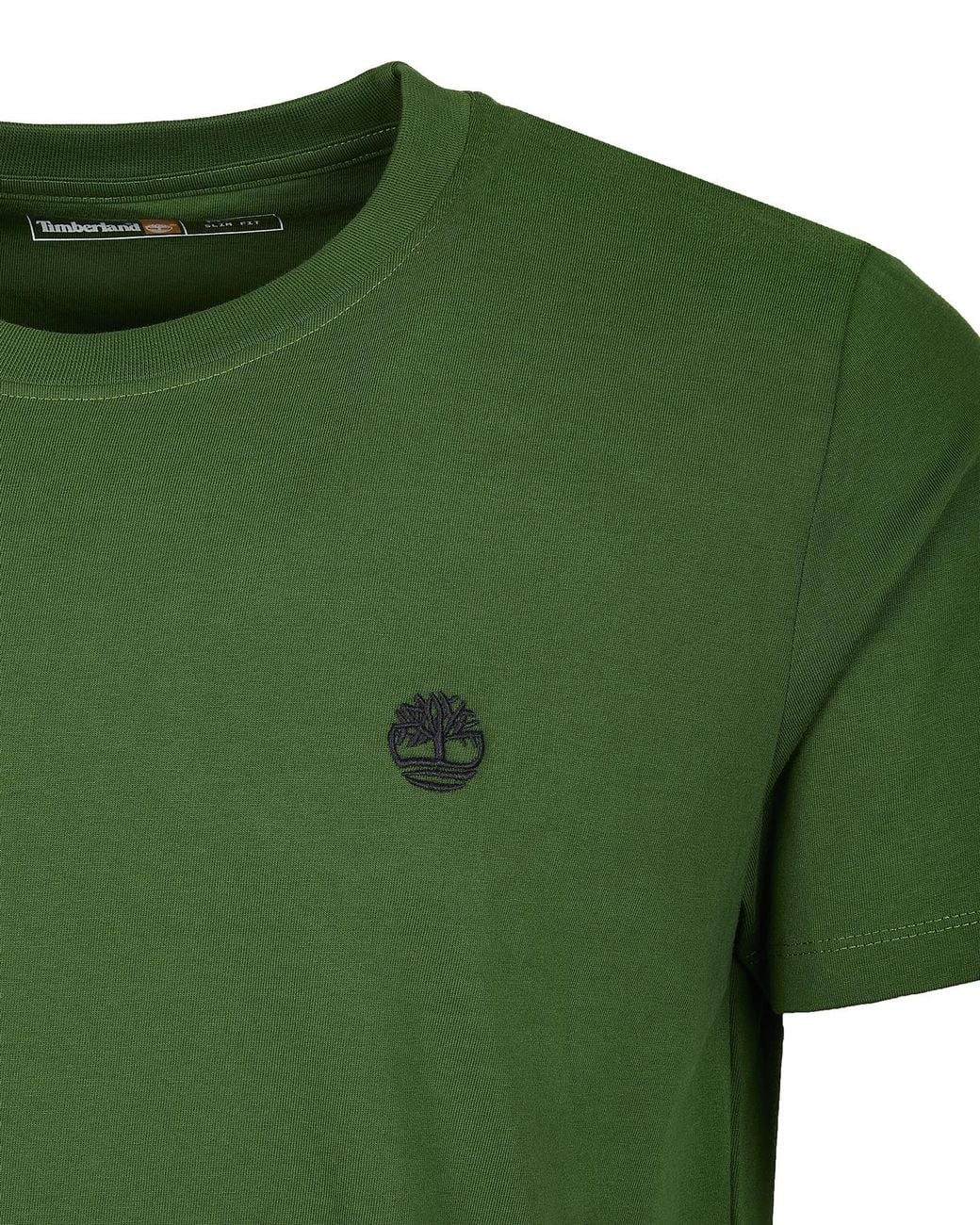 Timberland Green Dunstan River Short Sleeve T-Shirt Cotton for men