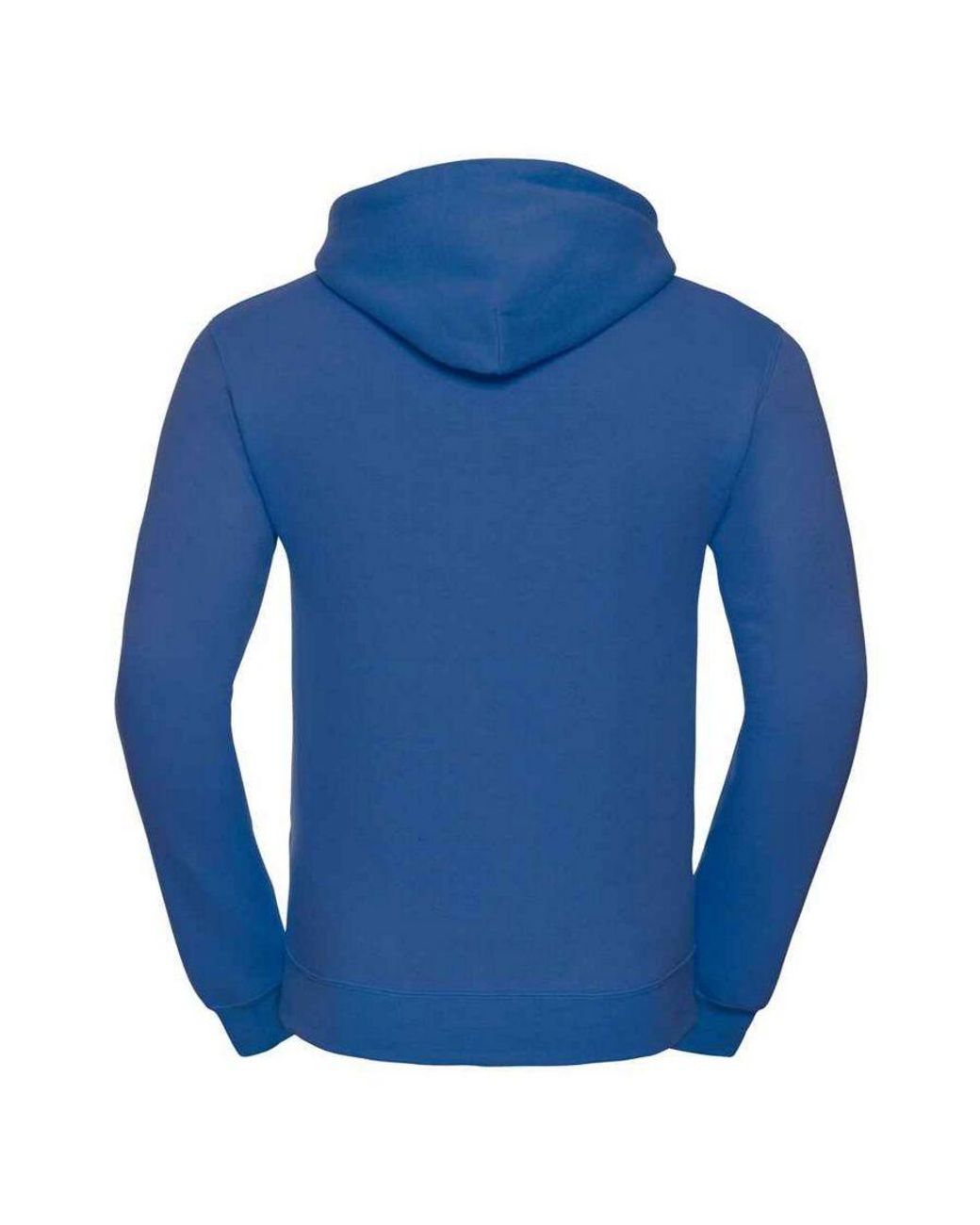 Russell Blue Plain Hoodie (Bright Royal) for men