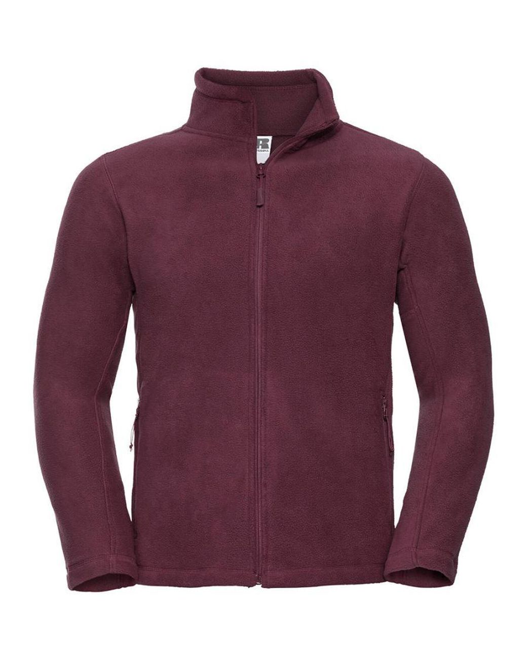 Russell Red Full Zip Outdoor Fleece Jacket for men
