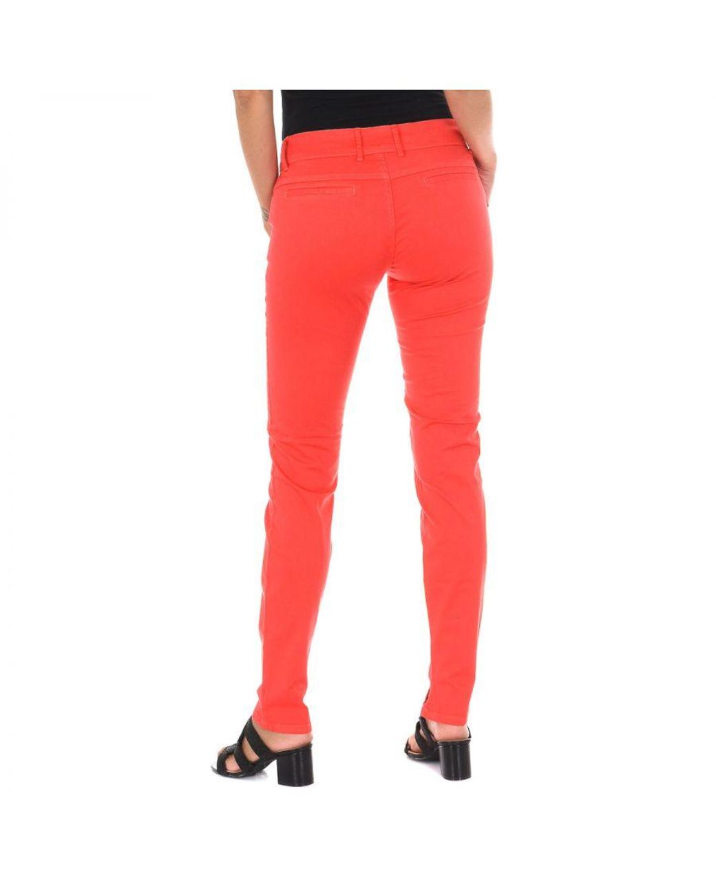 Met Red Trousers H-K-Chino