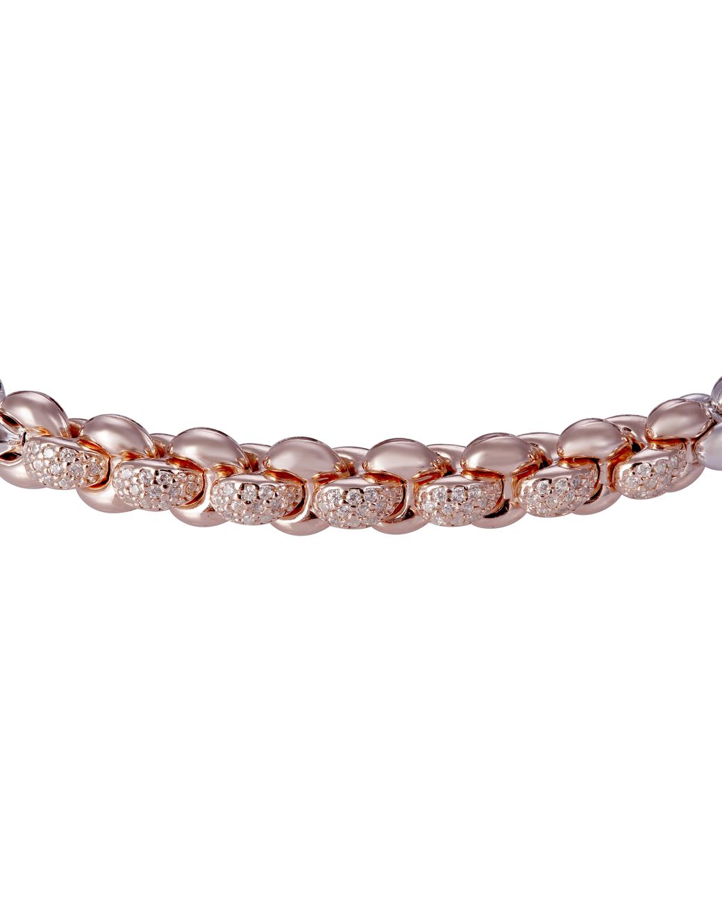 Orphelia Pink 'Jada' 925 Sterling Bracelet