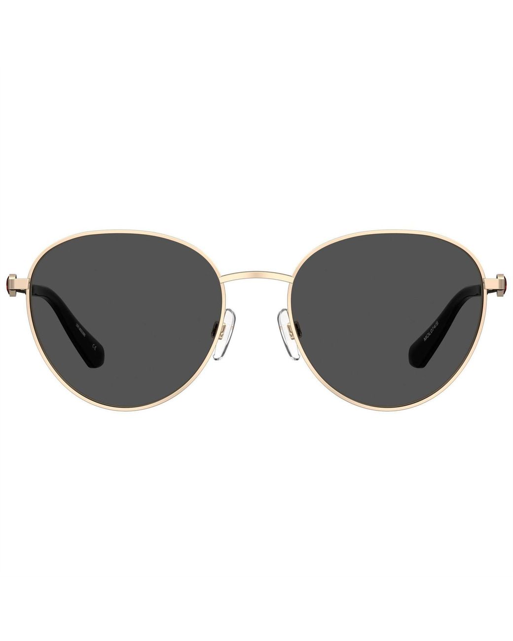 Moschino Black Accessories Moscsun Round Sungls