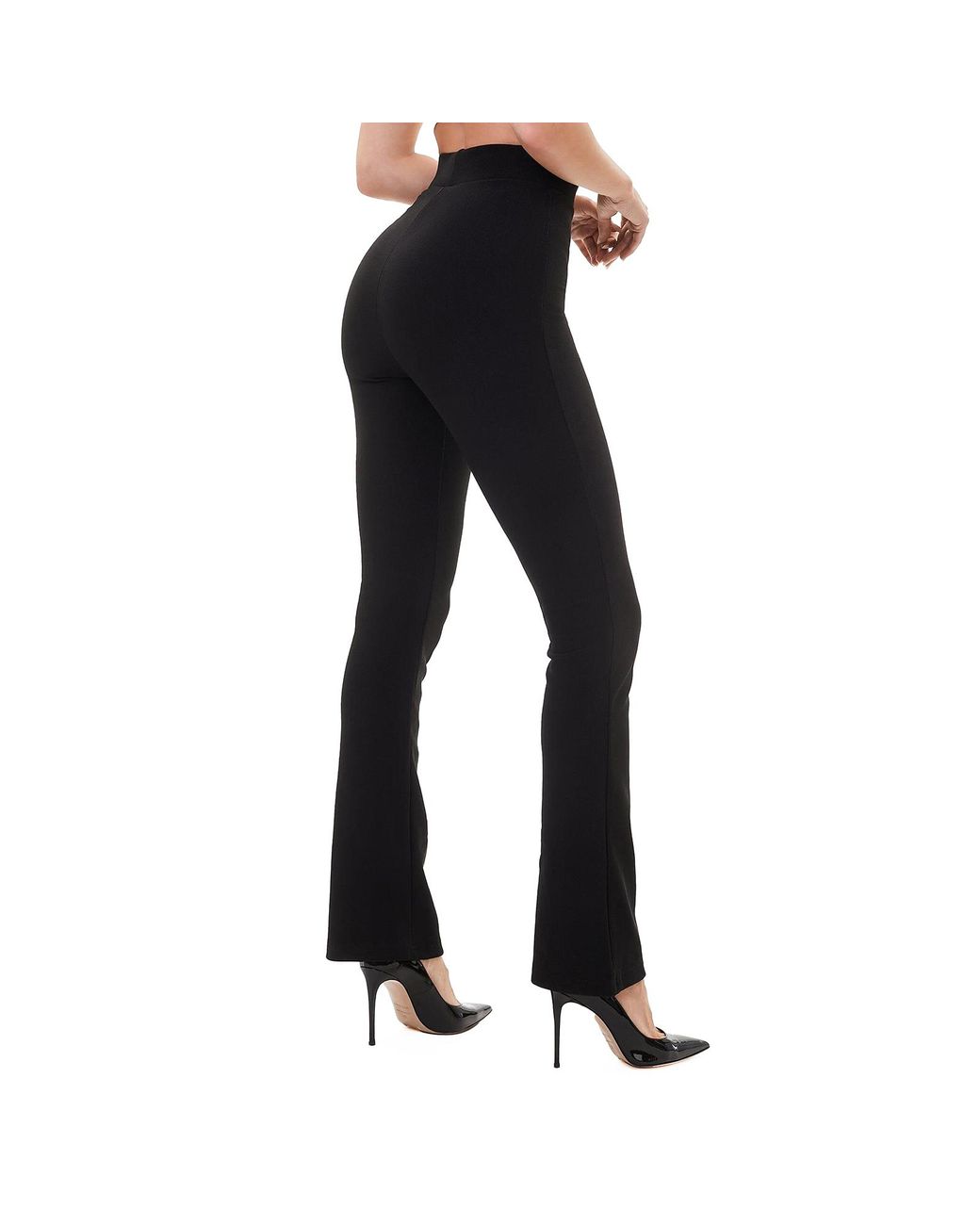 Lookus Blue Aleyna Flared Leggings