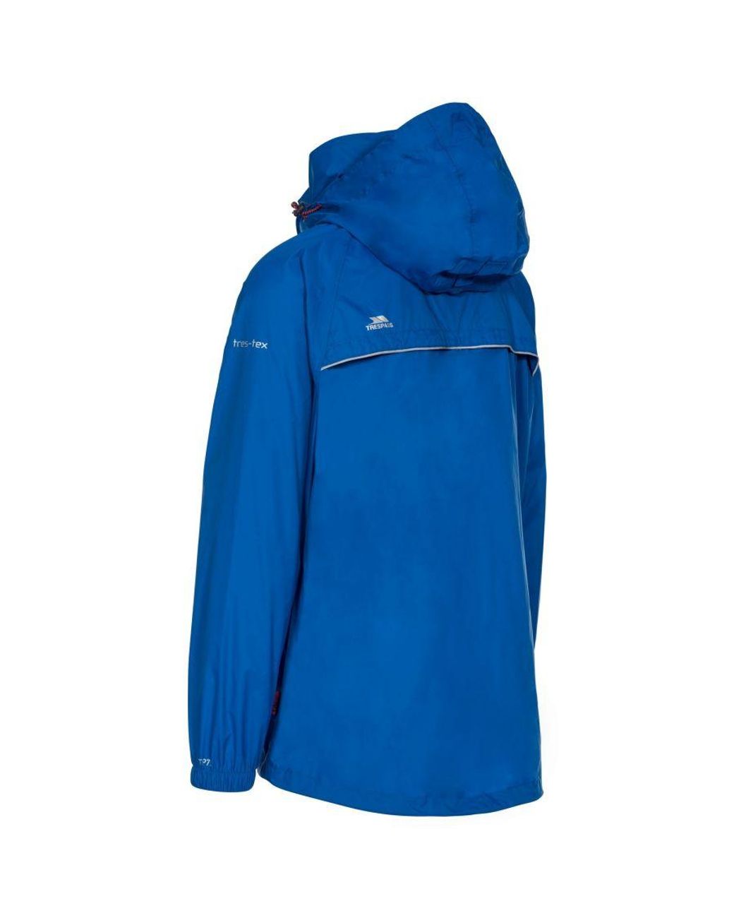Trespass Blue Qikpac X Packaway Jacket for men