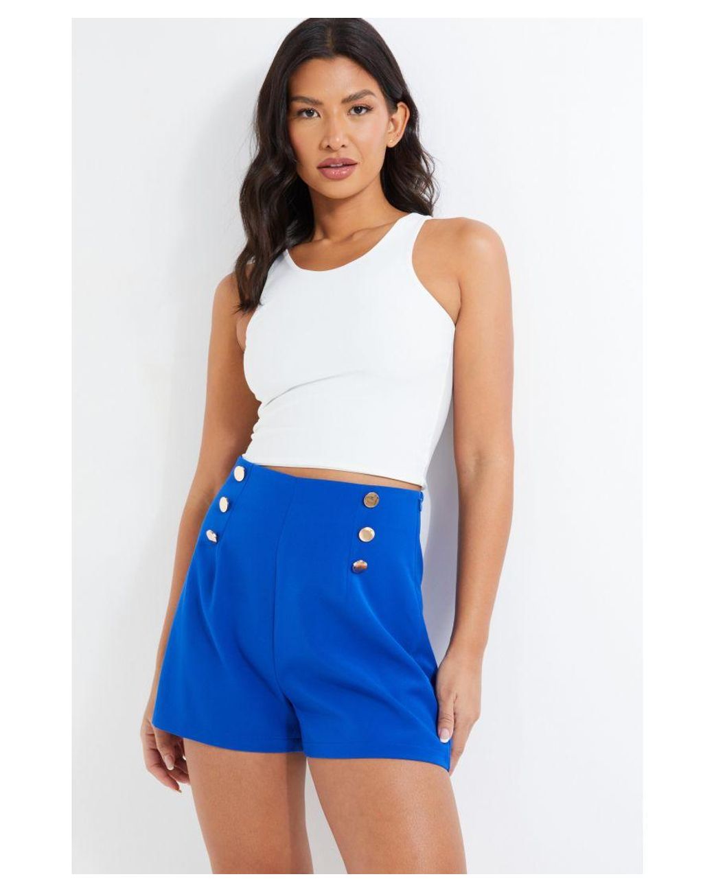 Button top skirt quiz