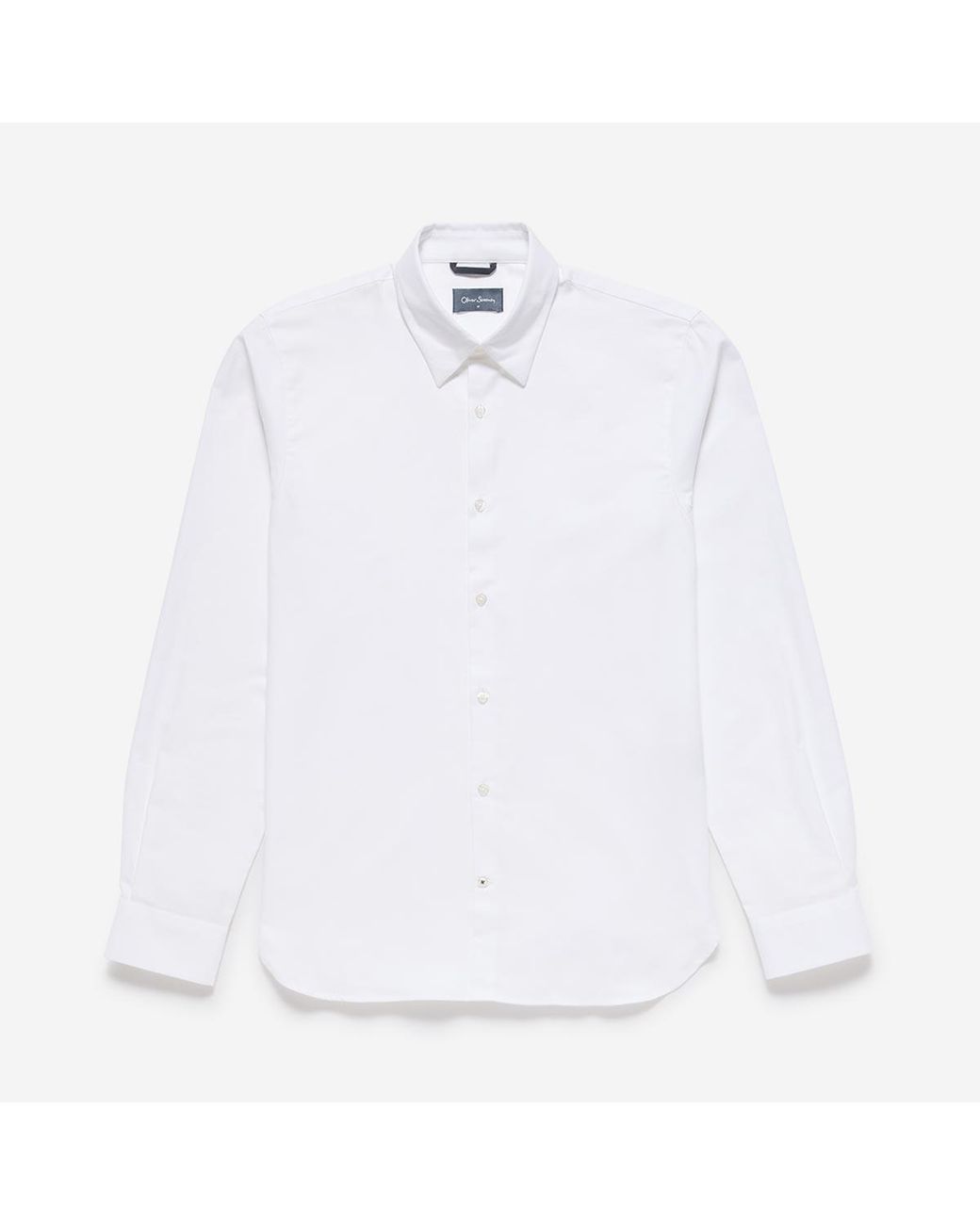 Oliver Sweeney White 100% Cotton Shirt for men