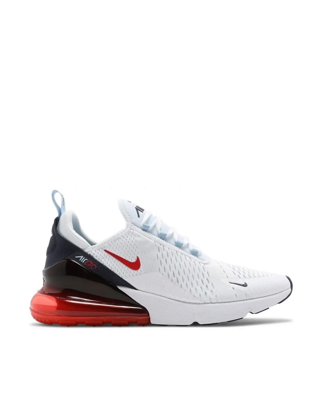Nike White Air Max 270 Trainers, /Chile-Midnight for men