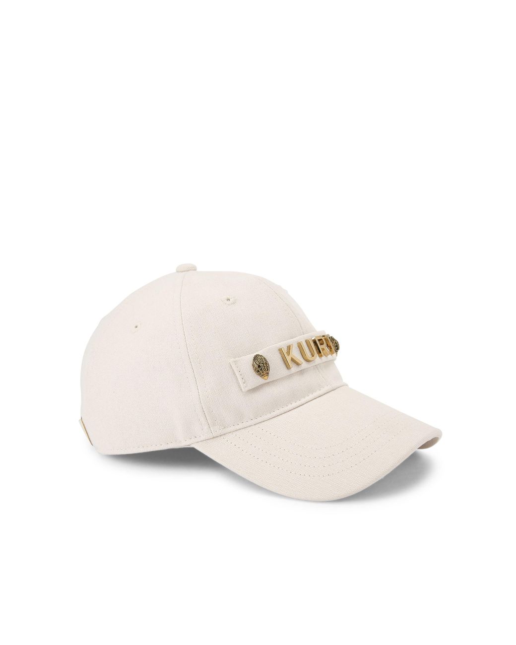 Kurt Geiger White Cotton Cap Hat