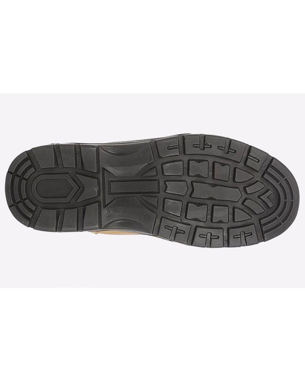 Grafters Gray San Diego Leather Safety Boots for men