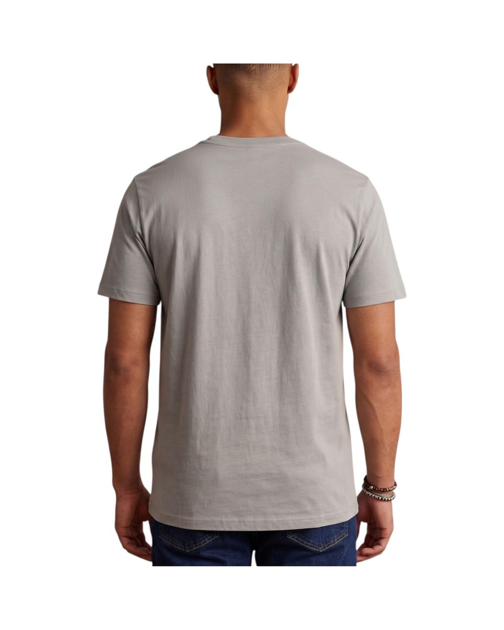 Timberland Blue T Shirts Tree Print Classic Logo Summer Cotton Crew Neck Top for men