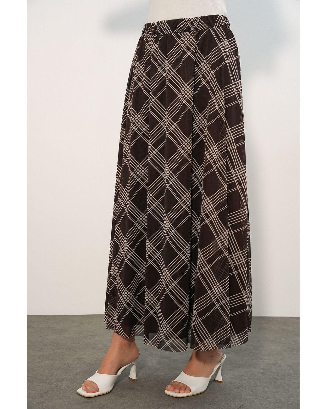 Bigdart Multicolor Floral High Waist Maxi Skirt