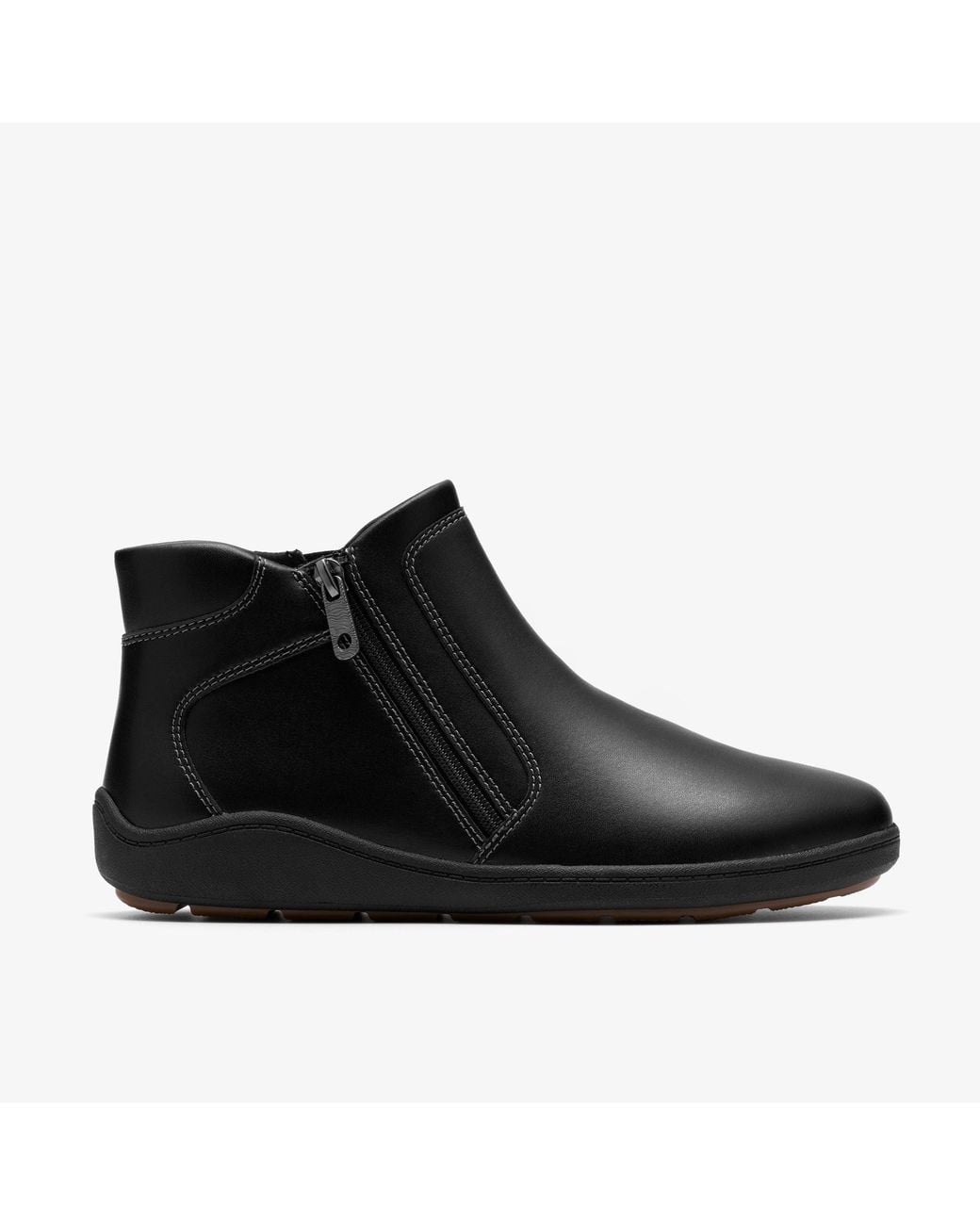 Clarks Black Bryianne Carly Leather Boots