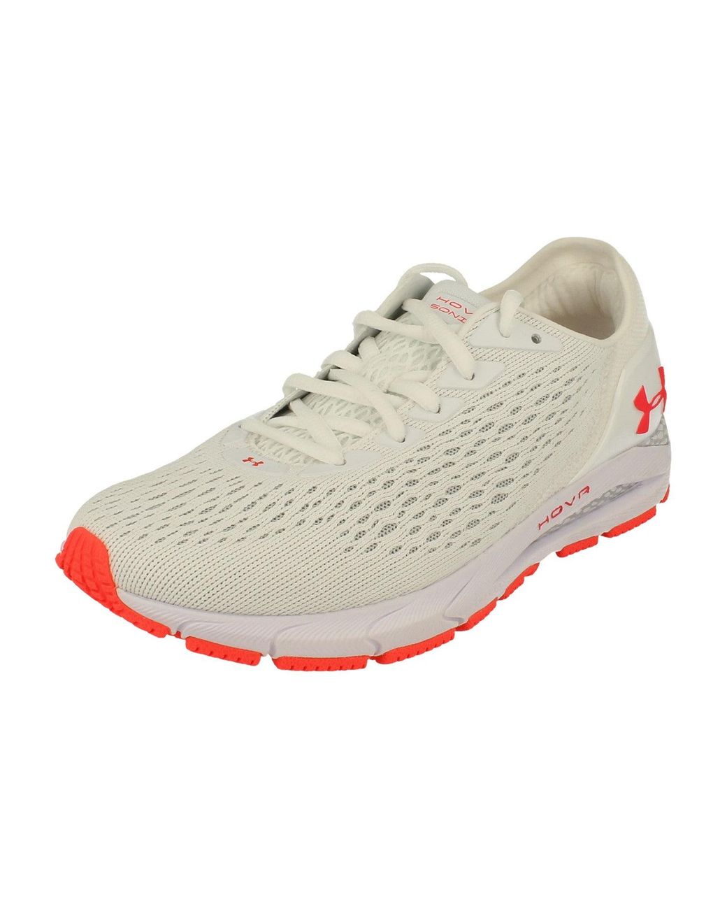 Under Armour White Hovr Sonic 3 3022596 100
