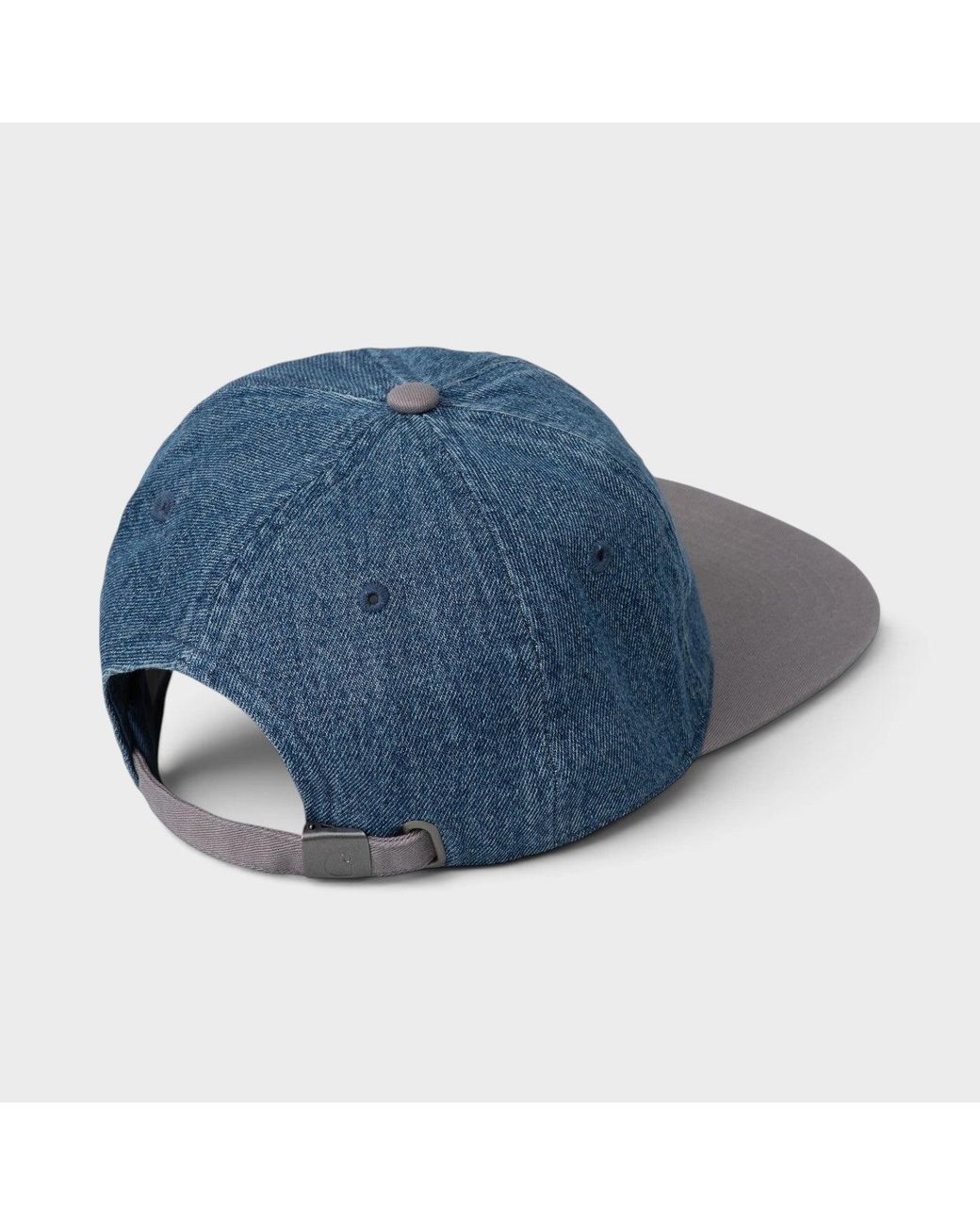 Carhartt Blue Wip Denim Cap Dusky for men