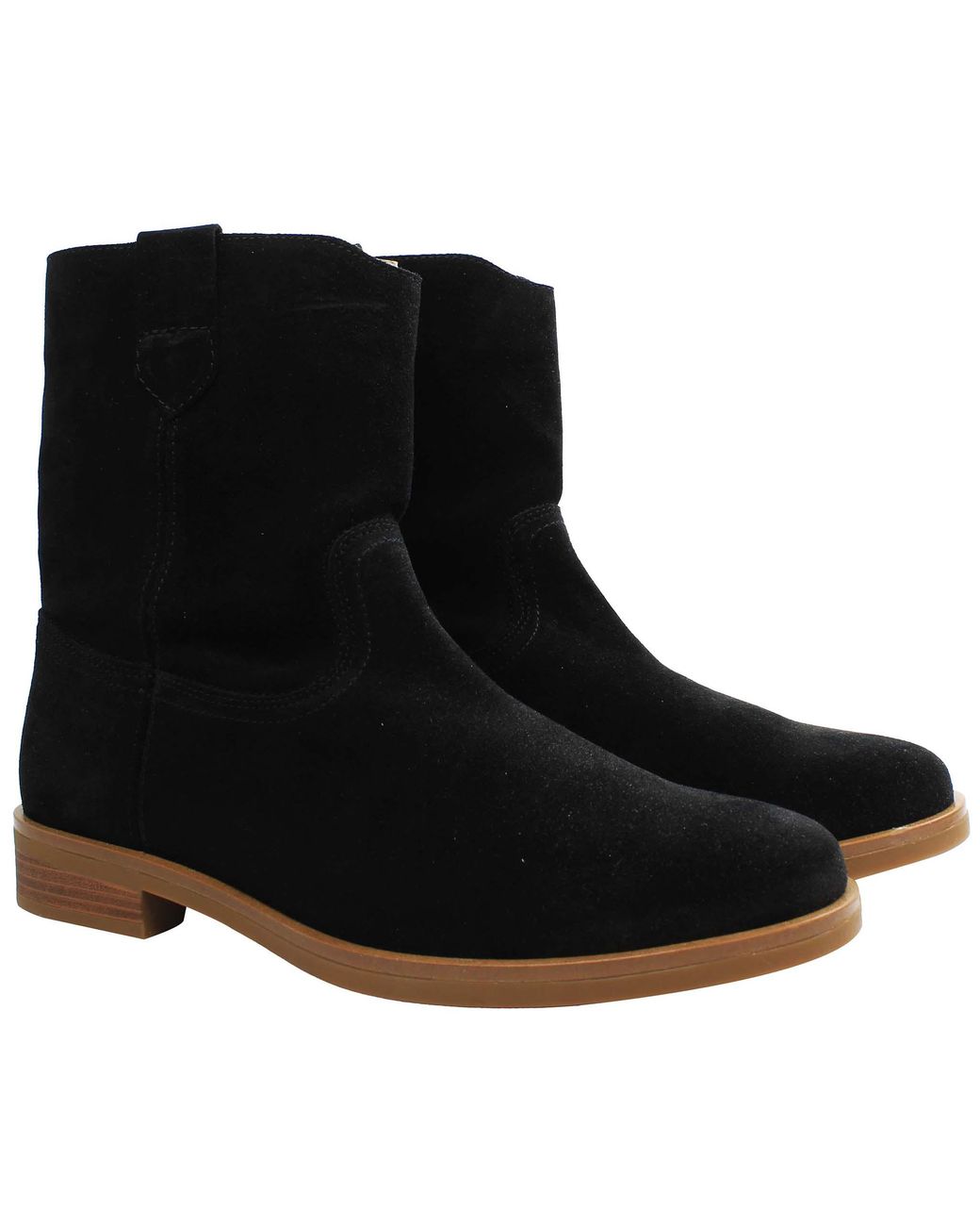 Clarks Black Memi Mid Boots