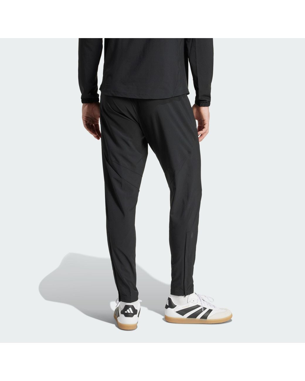 Adidas Originals Black Juventus Tiro 25 Competition Vis Tech Travel Pants for men