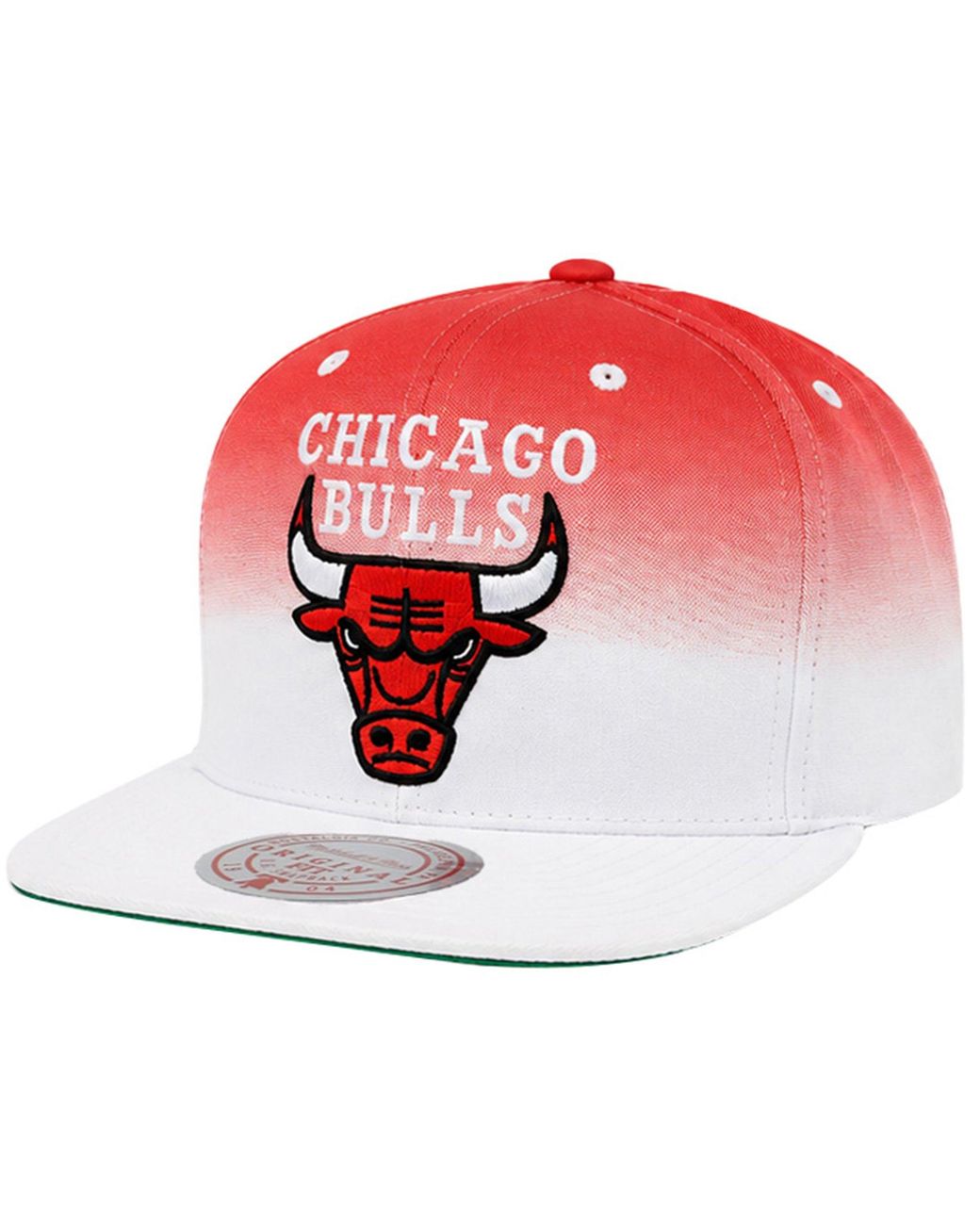 Mitchell & Ness Red Nba Chicago Bulls Colour Fade/ Cap for men