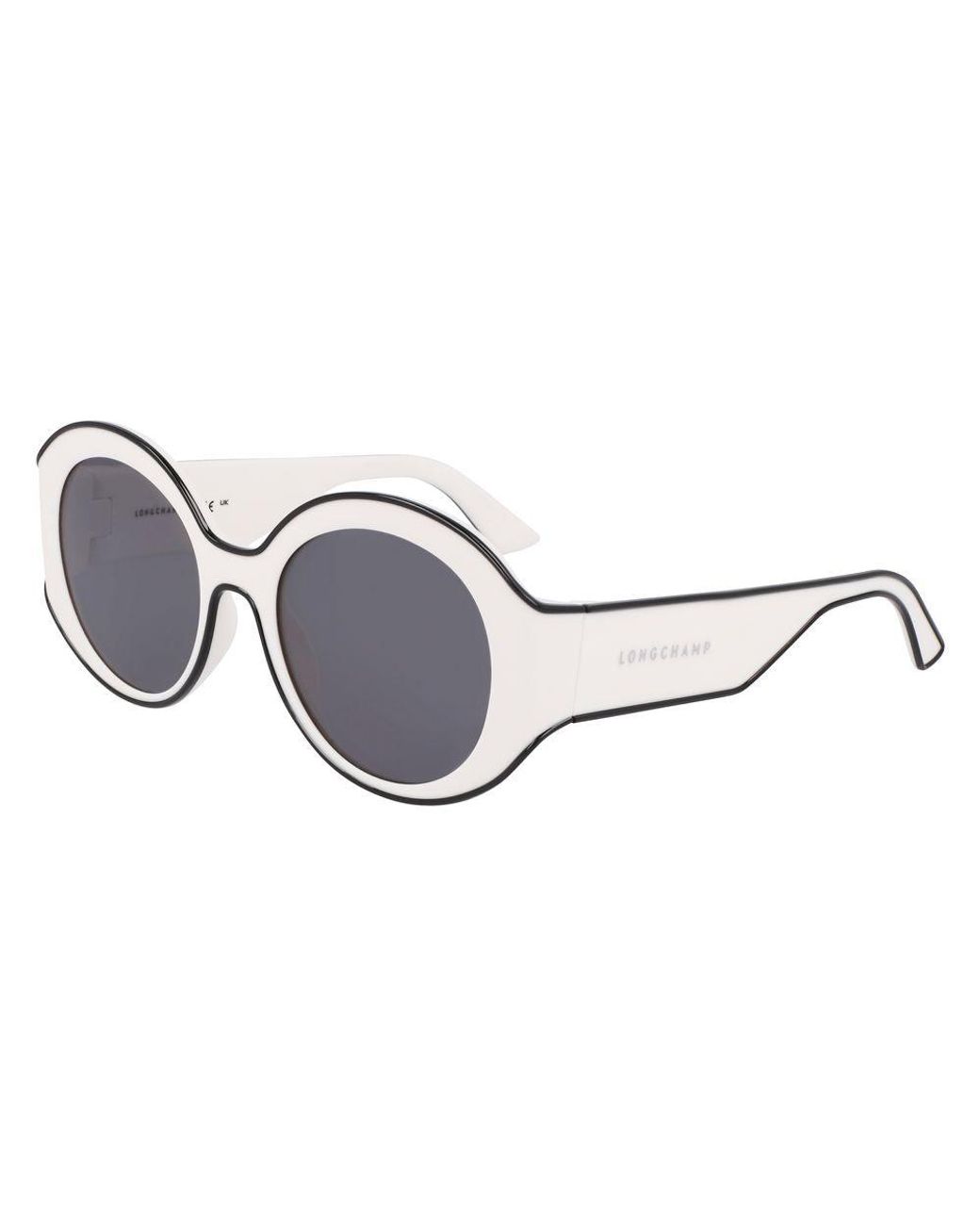 Longchamp Metallic Beige Injected Sunglasses