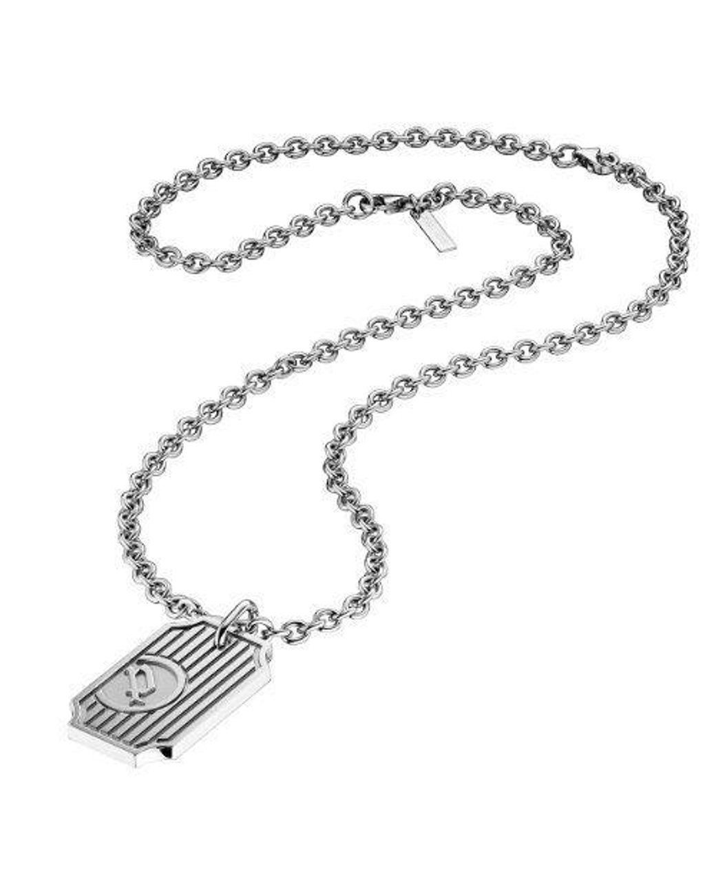 Police White "Cruiser" Pendant for men