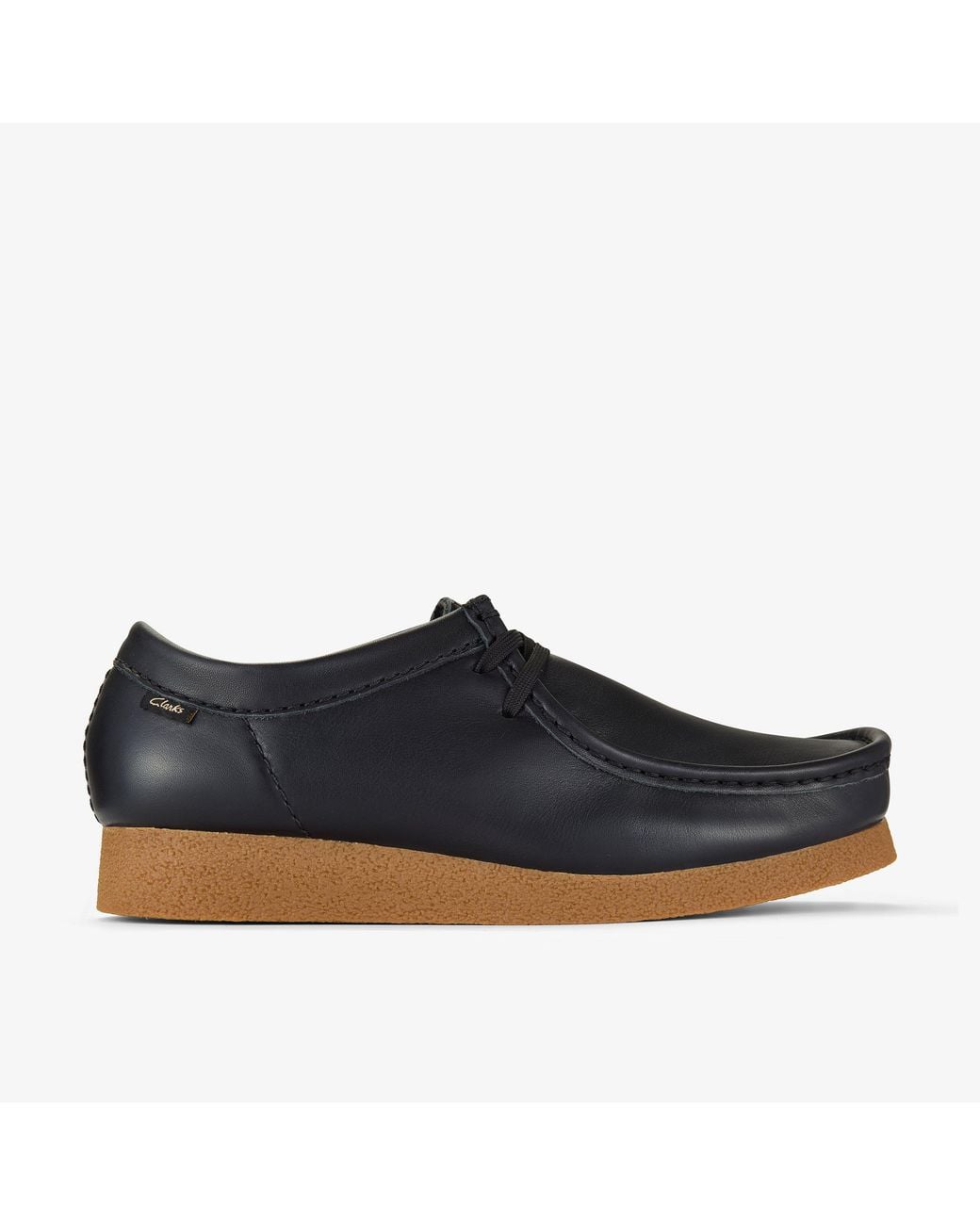 Clarks Blue Walla Evo Ii Leather Shoes for men