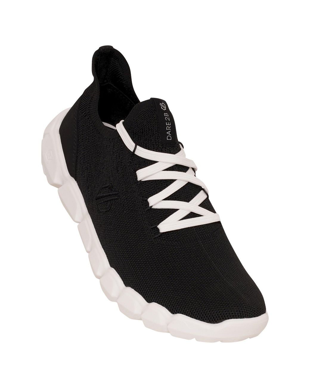 Dare 2b Black Ladies Hex-At Knitted Recycled Trainers