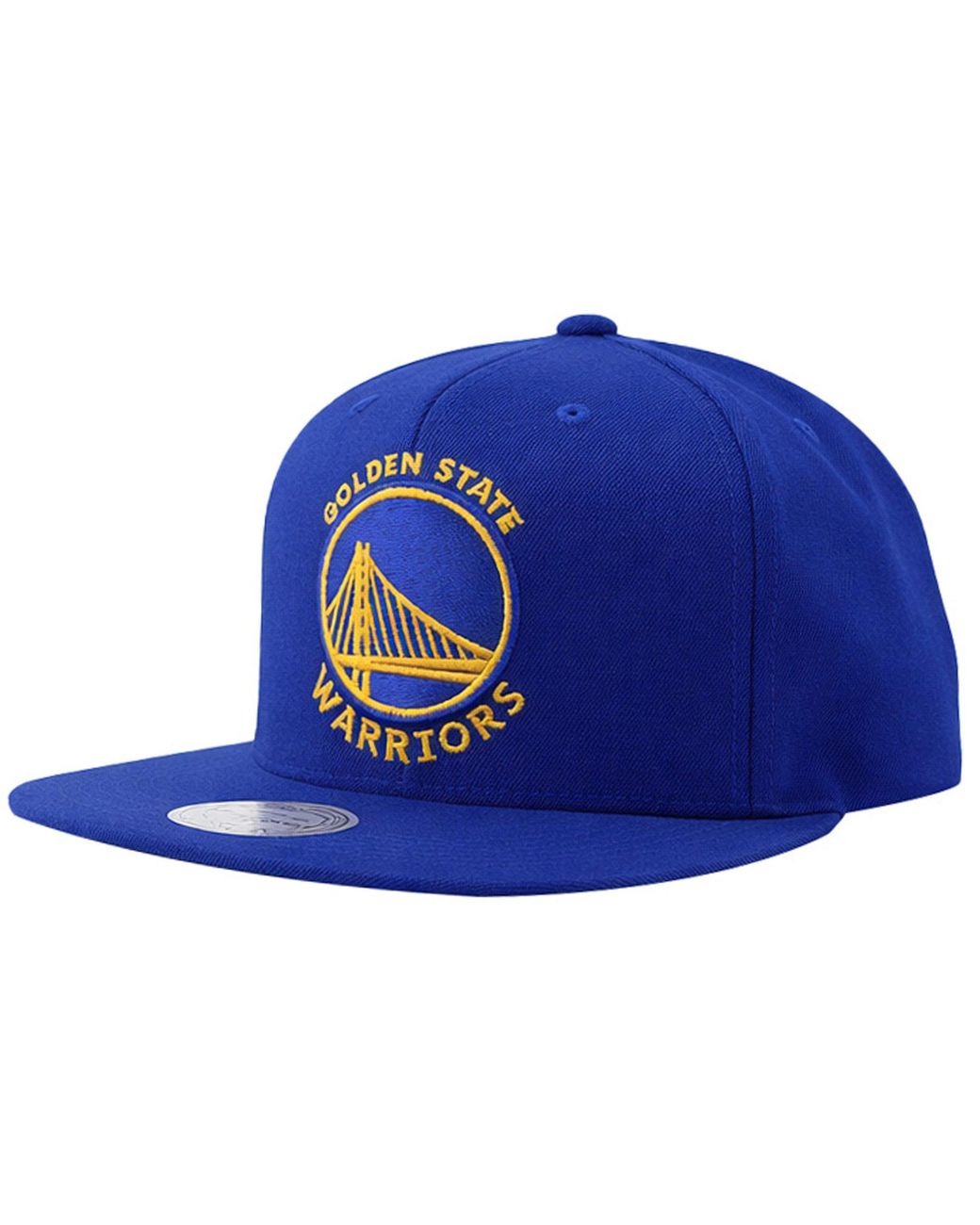 Mitchell & Ness Blue Nba Golden State Warriors Wool Solid Cap