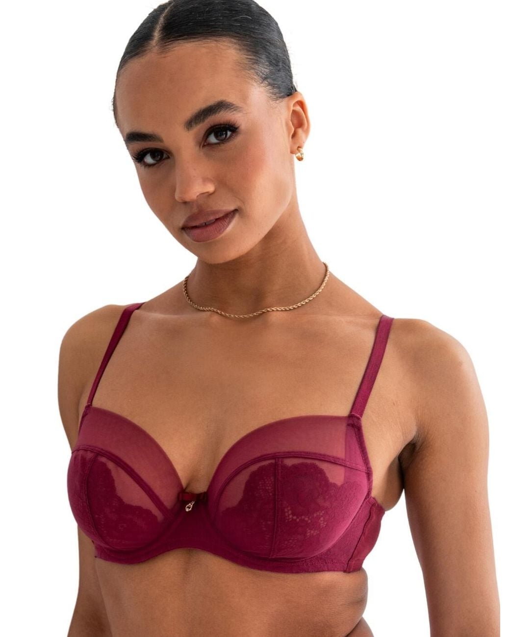 Pour Moi Purple 23402 Milan Underwired Bra