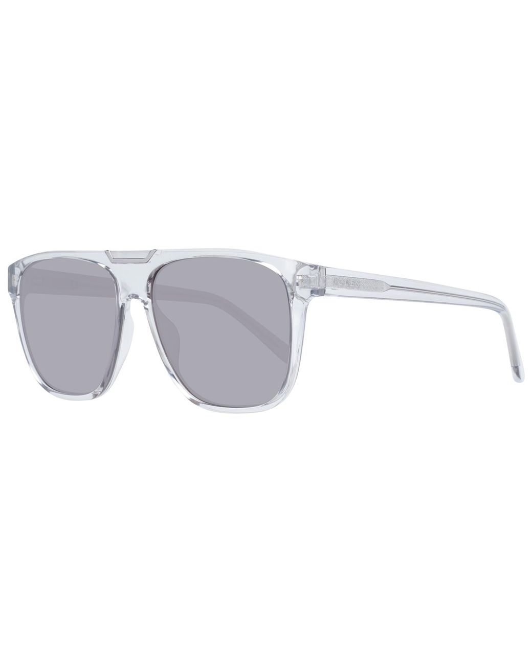 Guess Gray Transparent Men Sunglasses for men